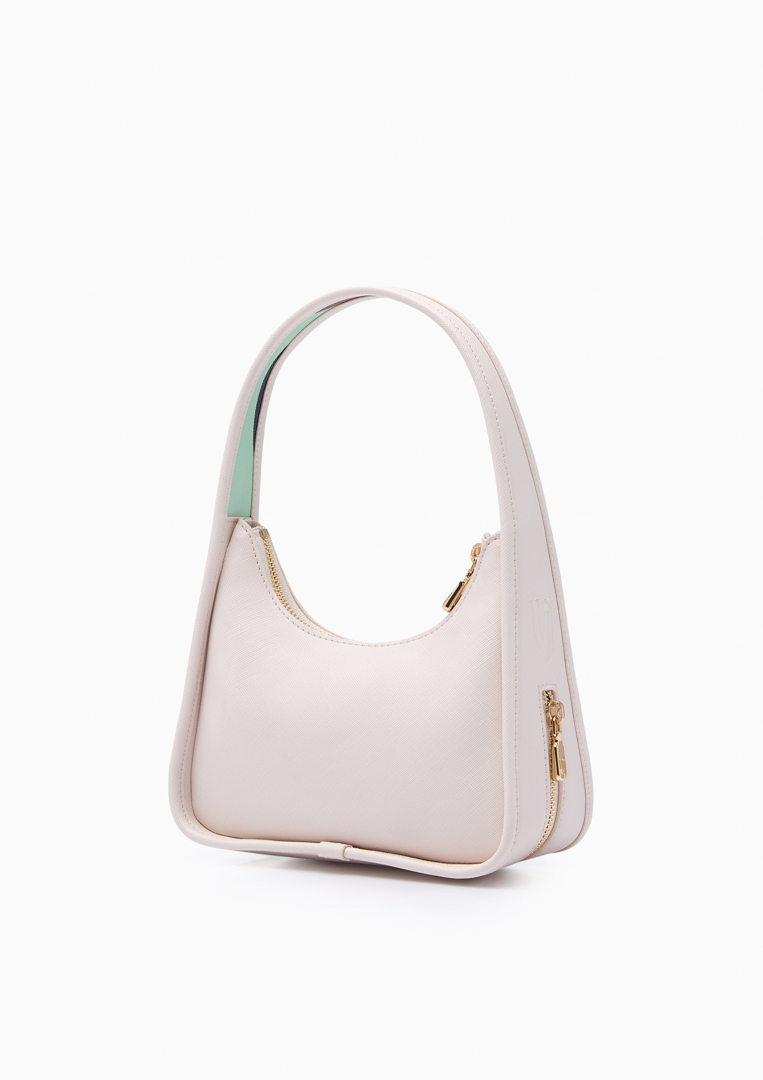 Maddie S Shoulder Bag - Printed Off-White