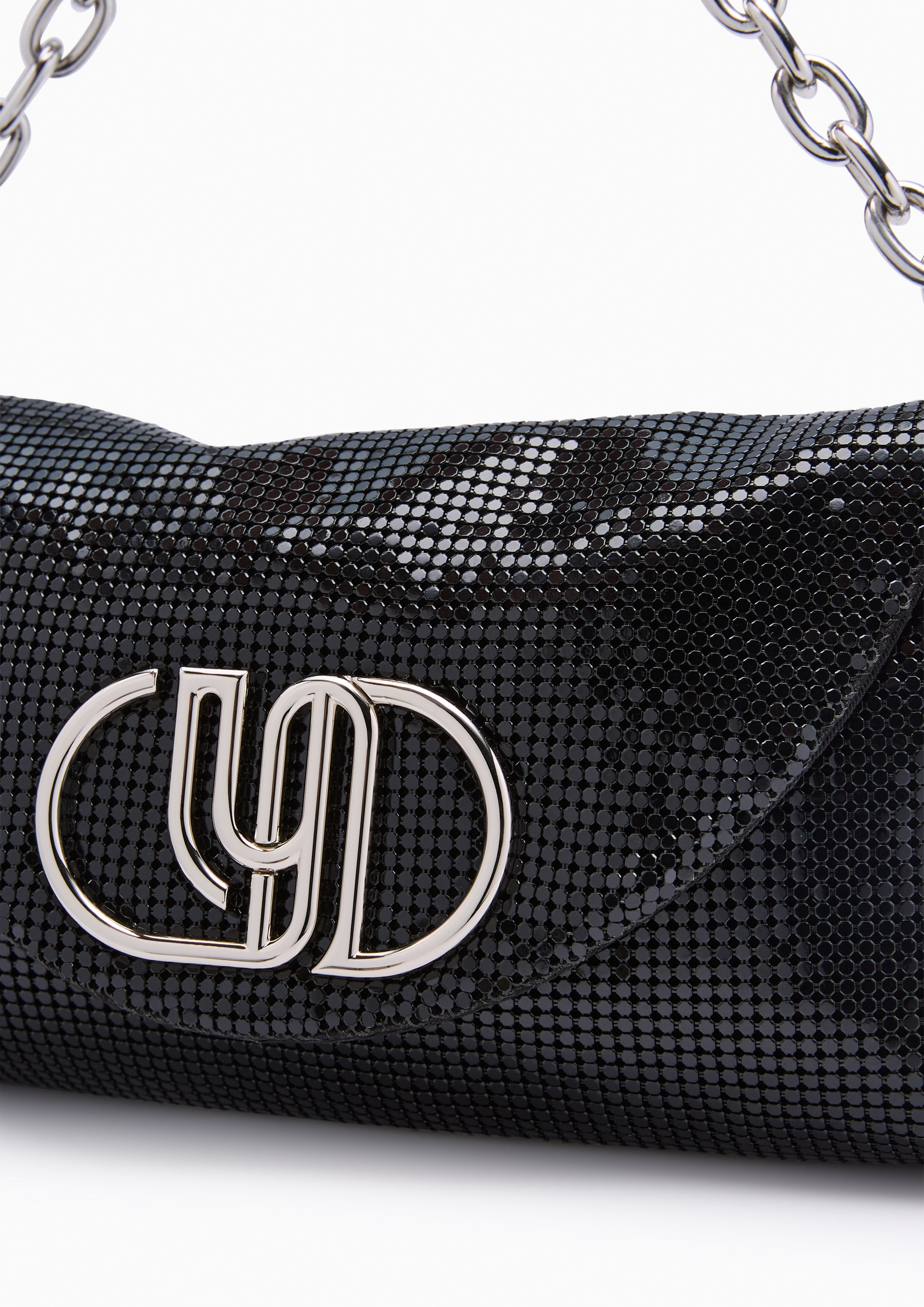 Nikitah Flap Shoulder Bag - Black