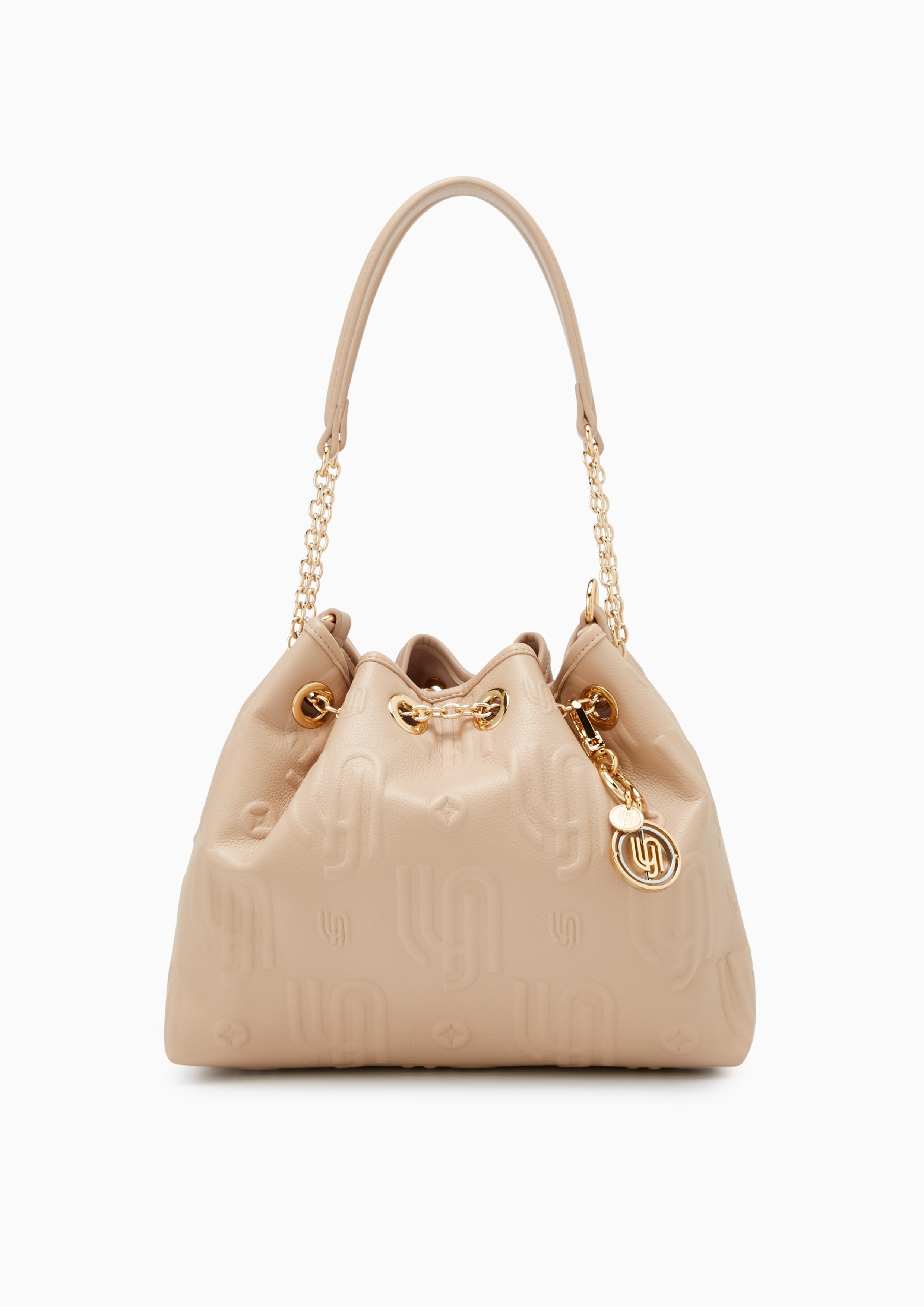 Noel M Shoulder Bag - Nude