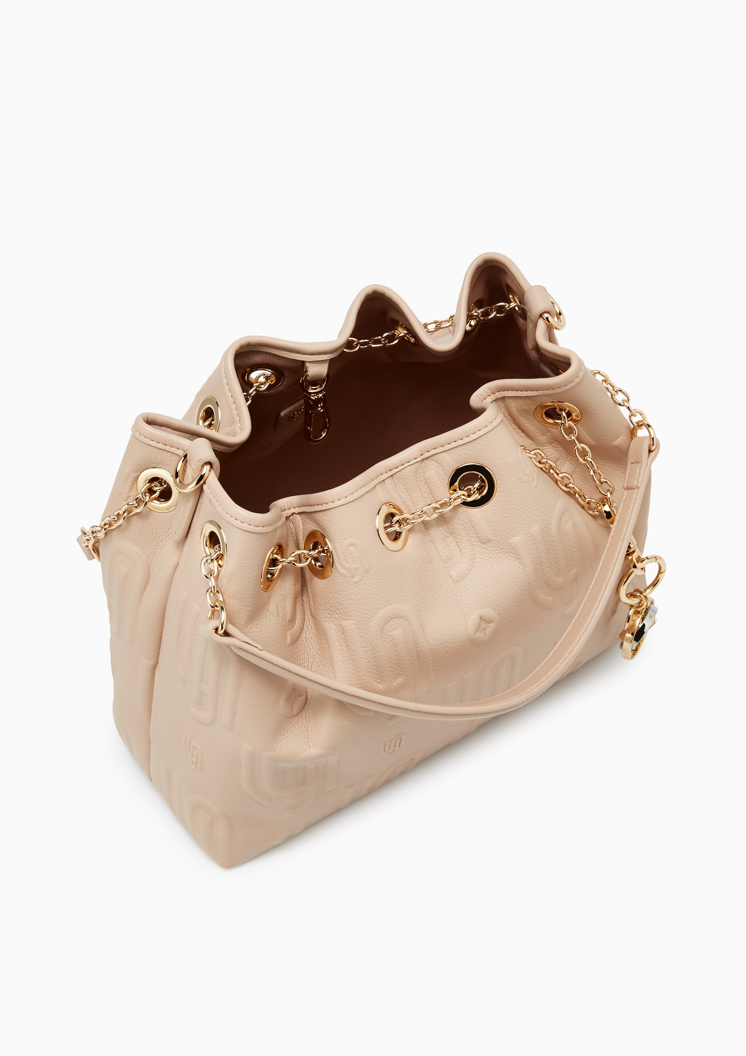 Noel M Shoulder Bag - Nude