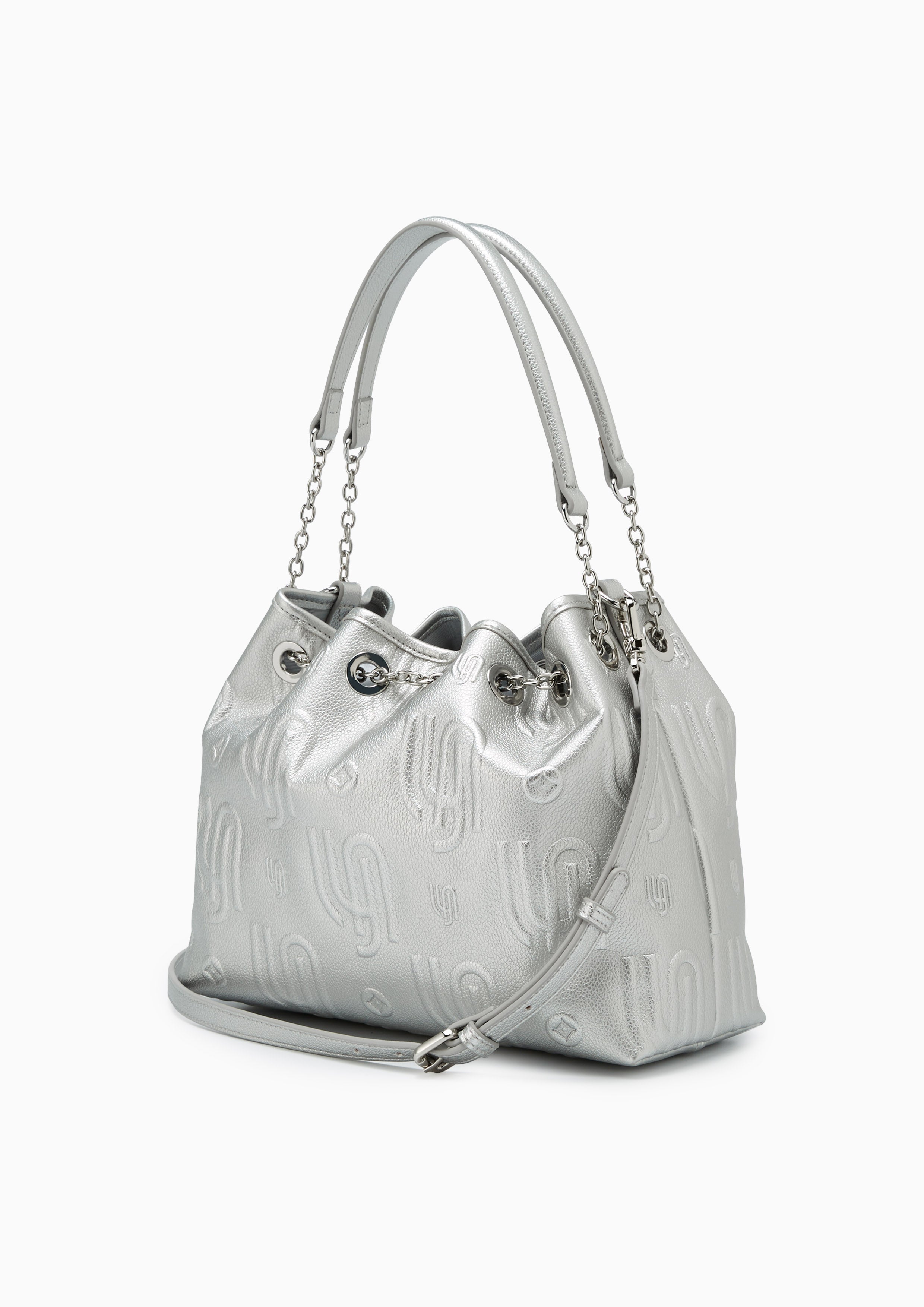 Noel M Shoulder Bag - Silver