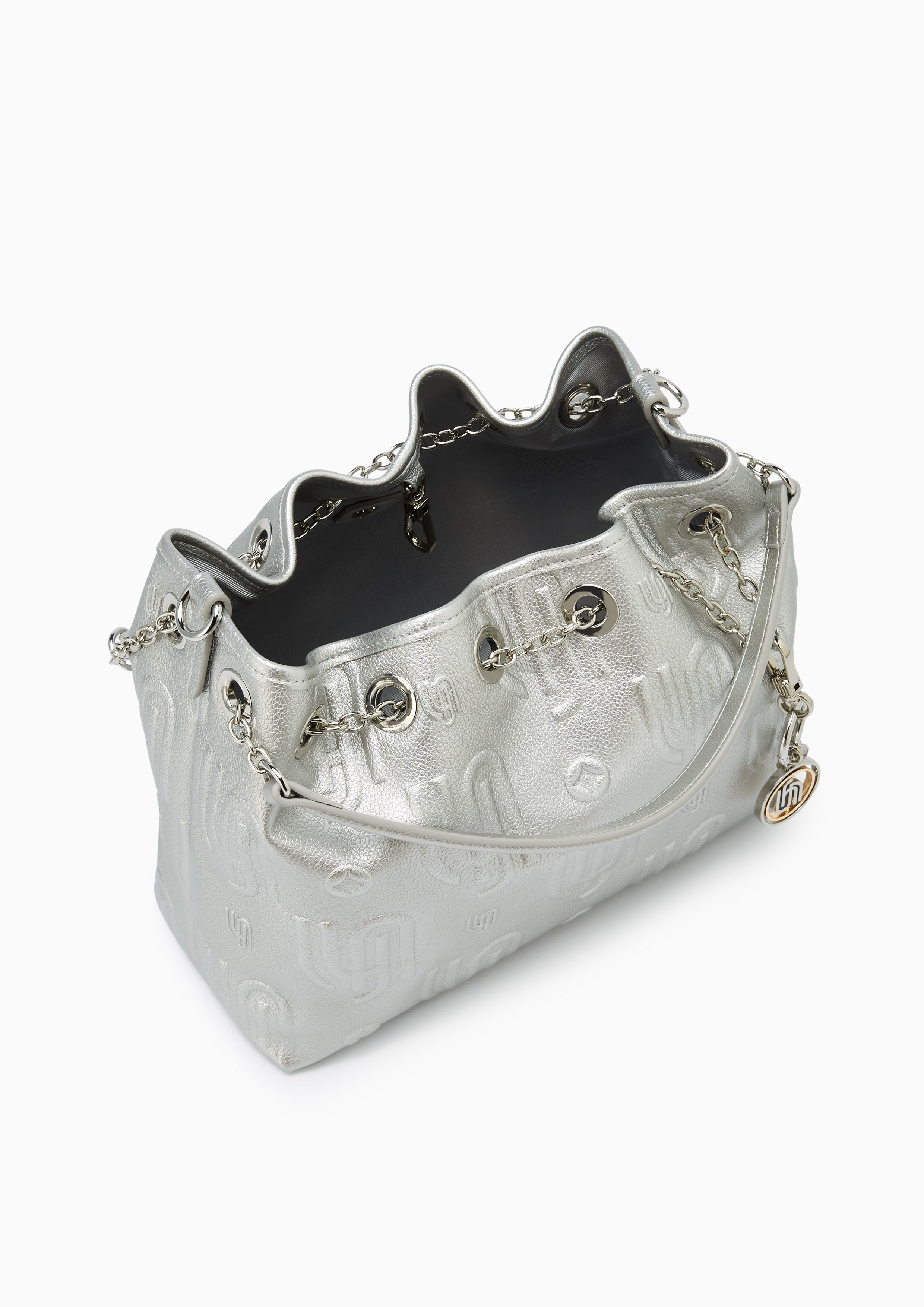 Noel M Shoulder Bag - Silver