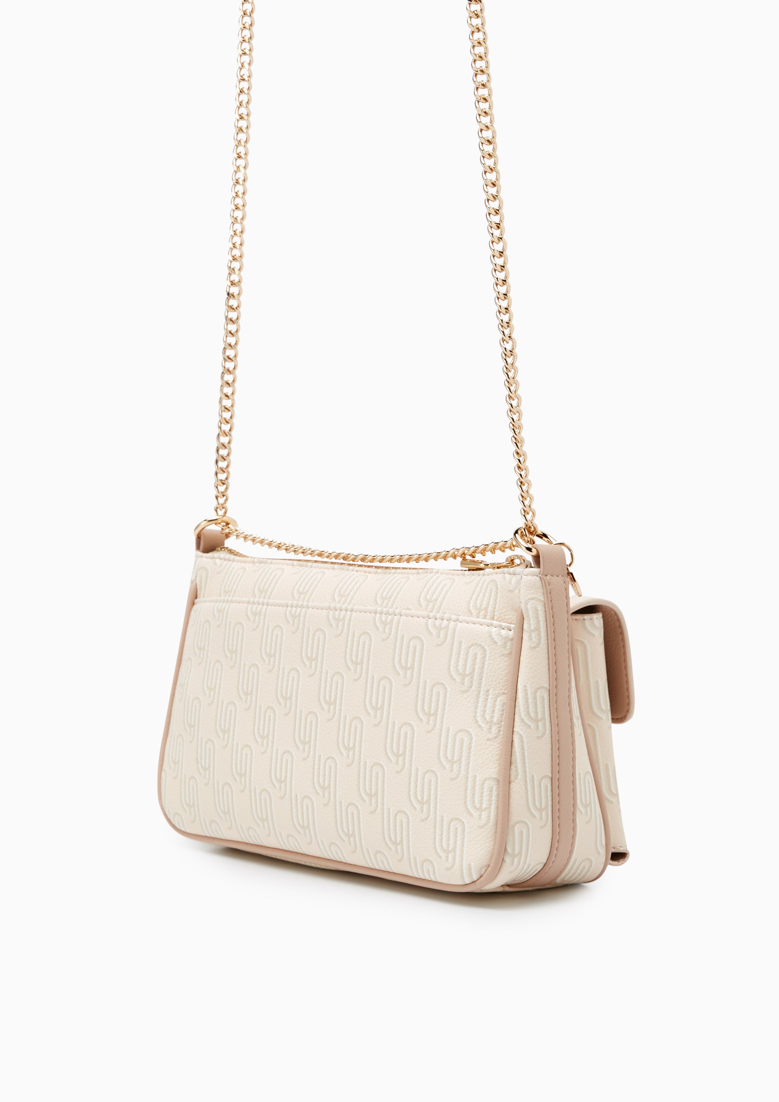 Noel Flap M Shoulder Bag - Printed Ivory