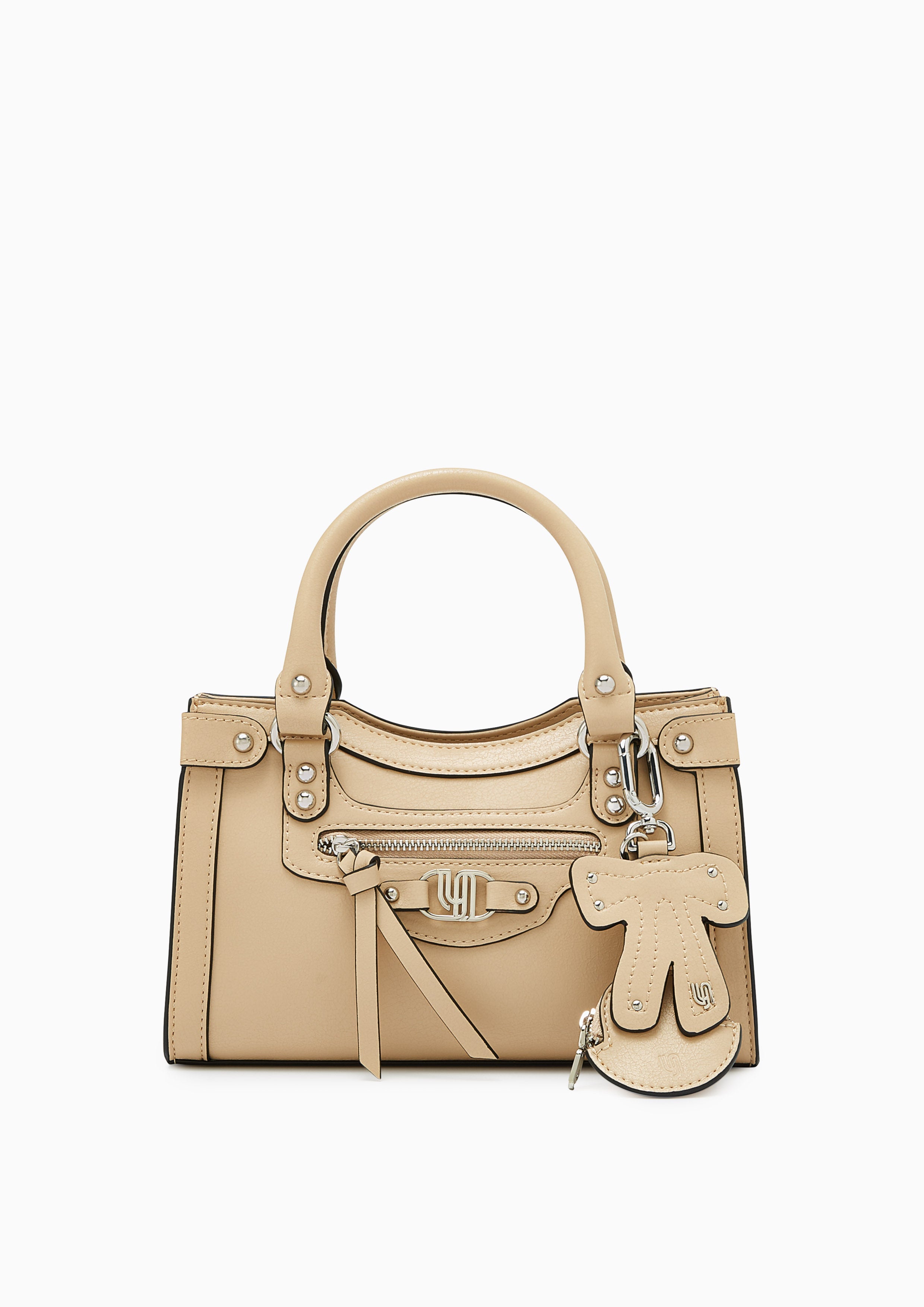 Galz Top Handle S Handbag - Beige