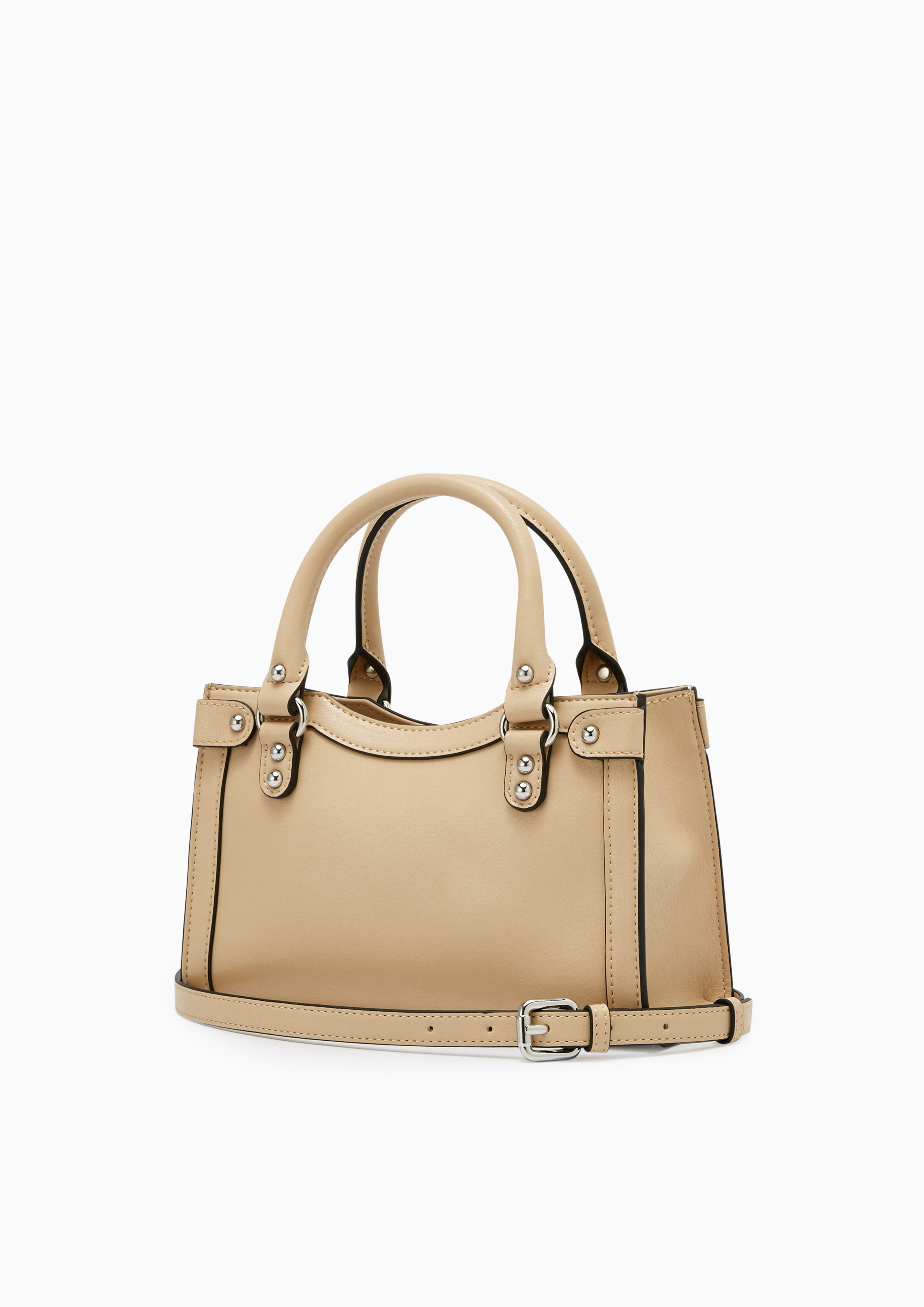 Galz Top Handle S Handbag - Beige
