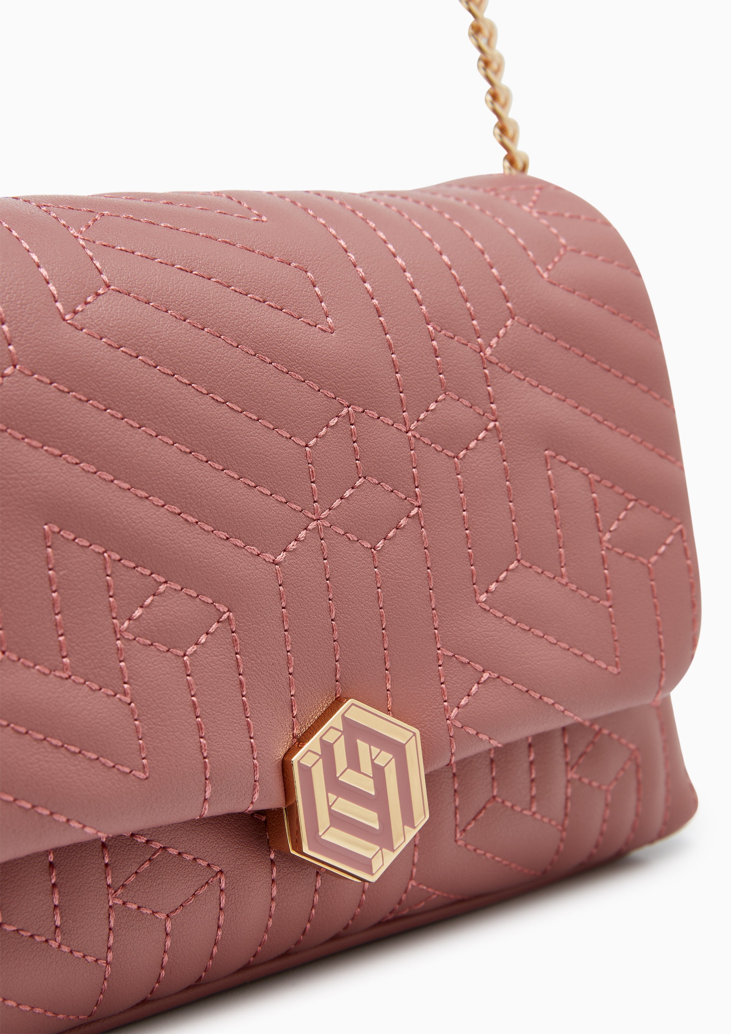 Giselle S Crossbody Bag - Dark Pink