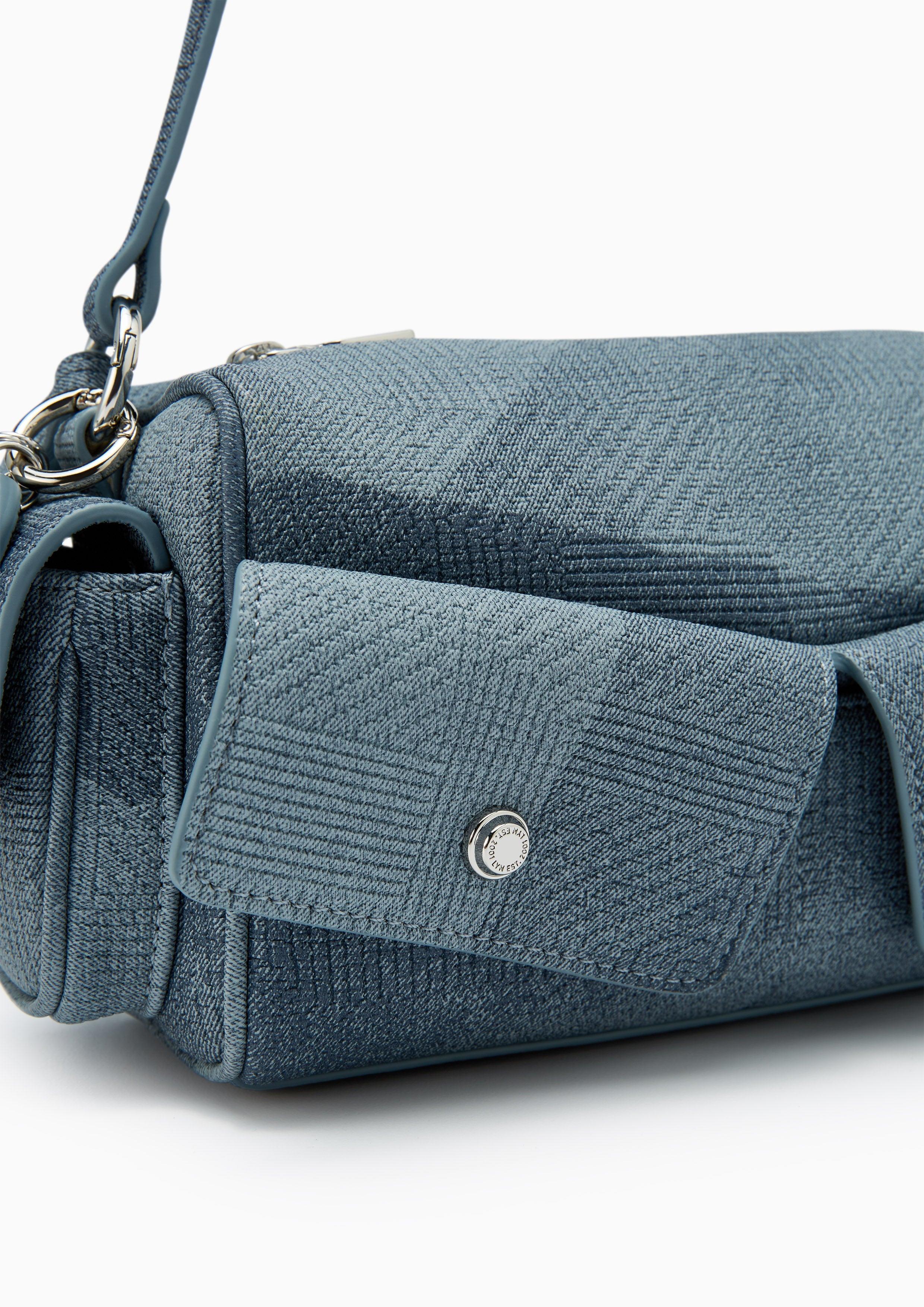 Rockcake Shoulder Bag - Blue Variation 2