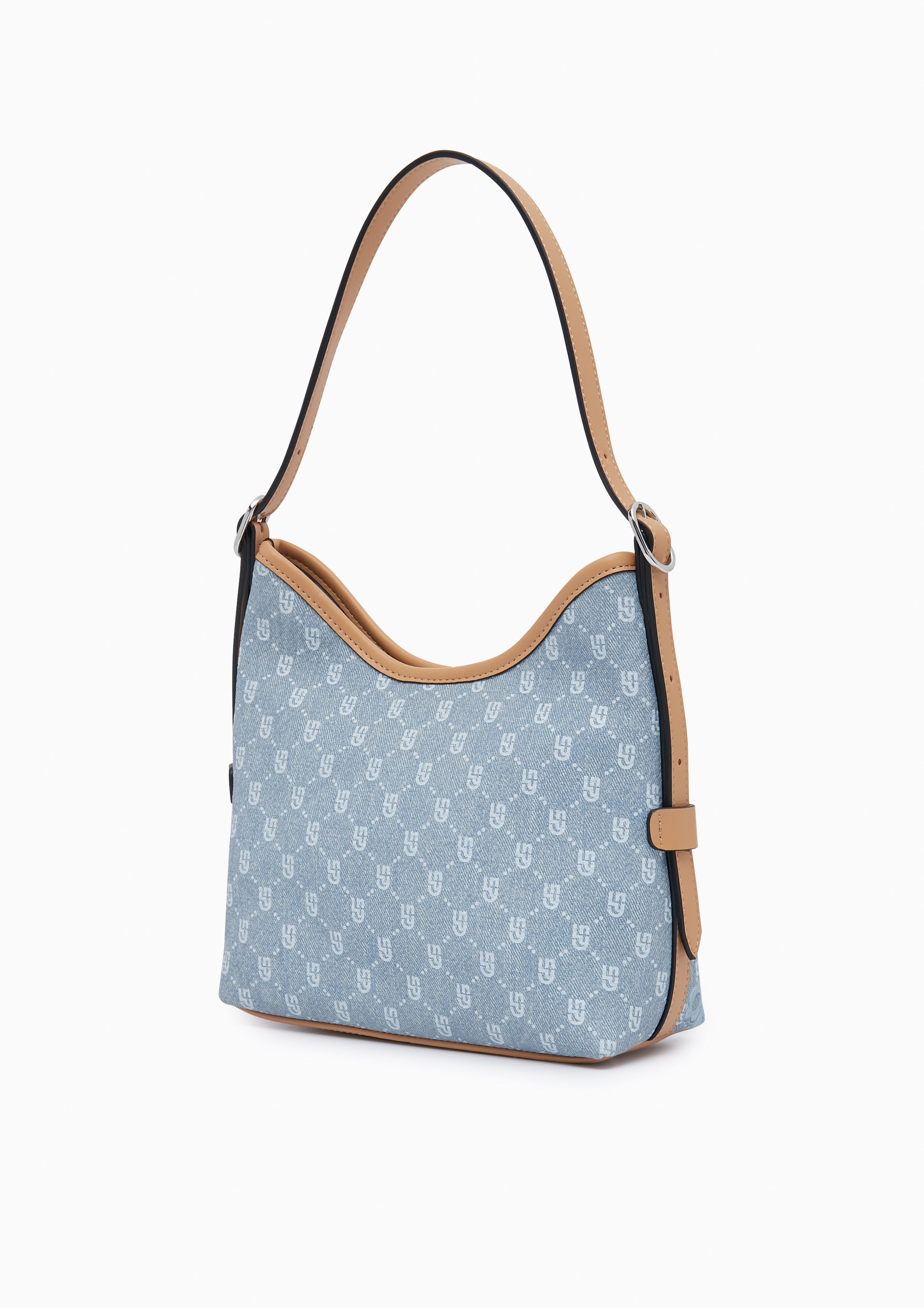 Sanna Hobo Bucket Bag - Light Blue