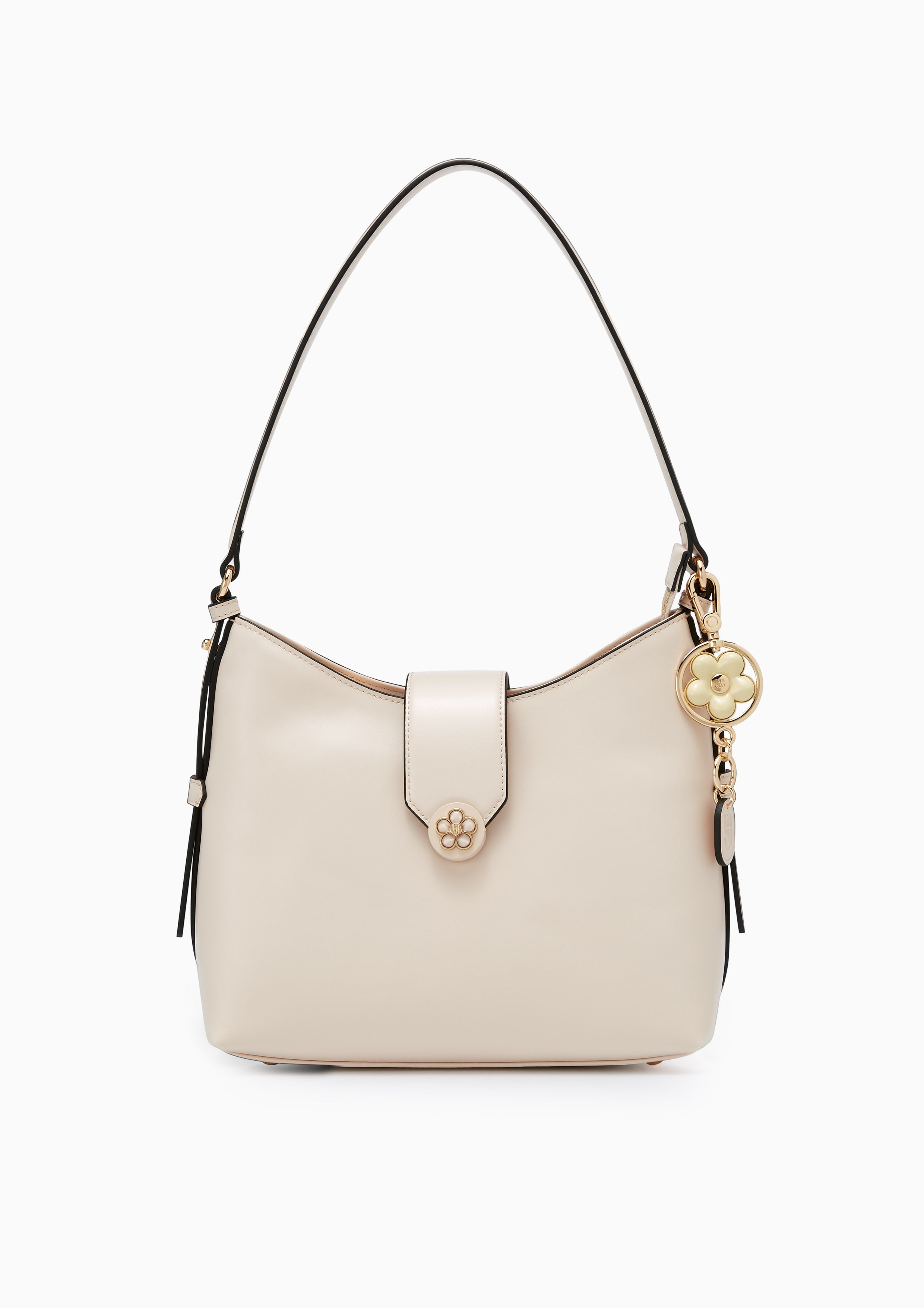 Adria M Shoulder Bag - Light Beige