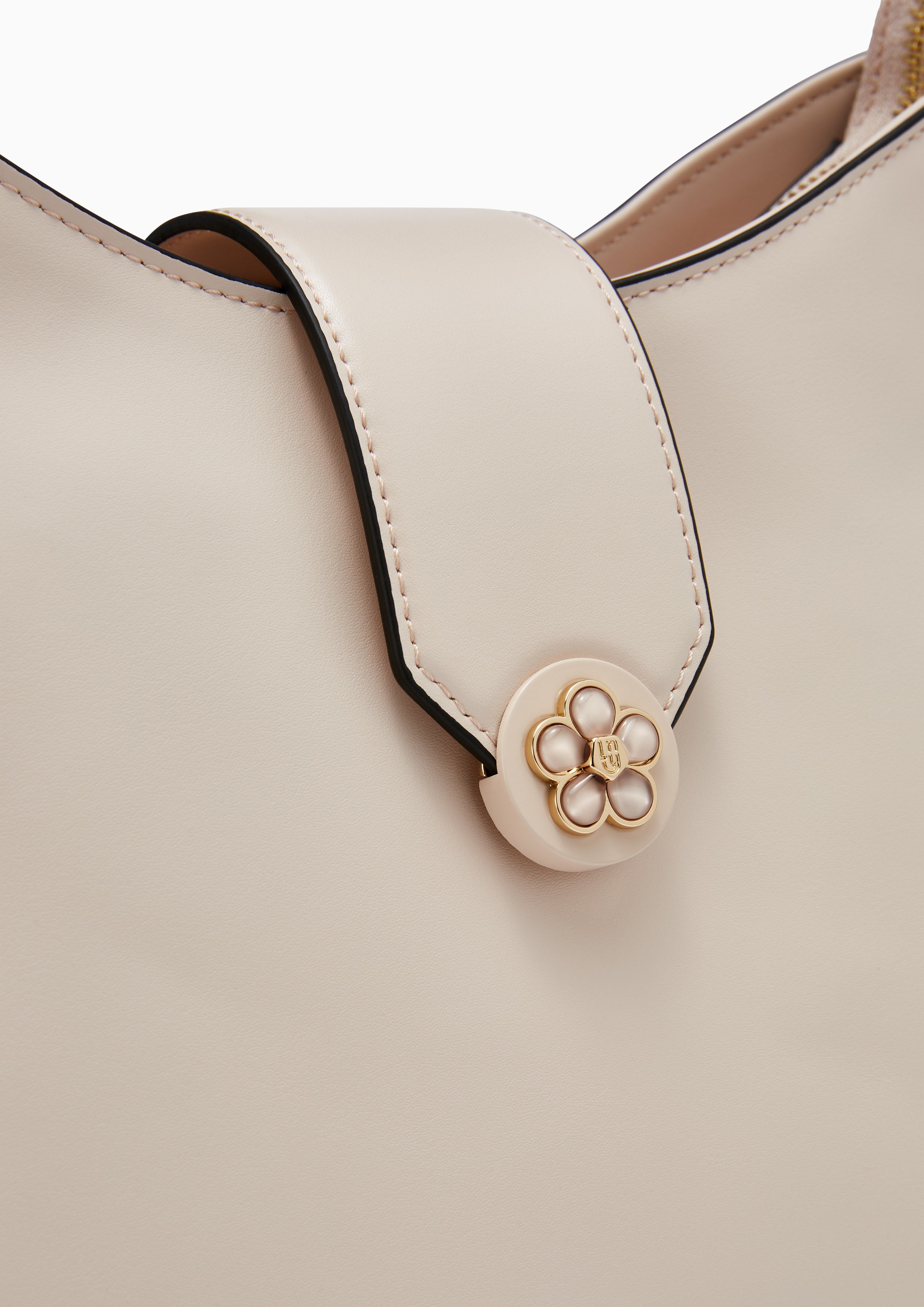 Adria M Shoulder Bag - Light Beige