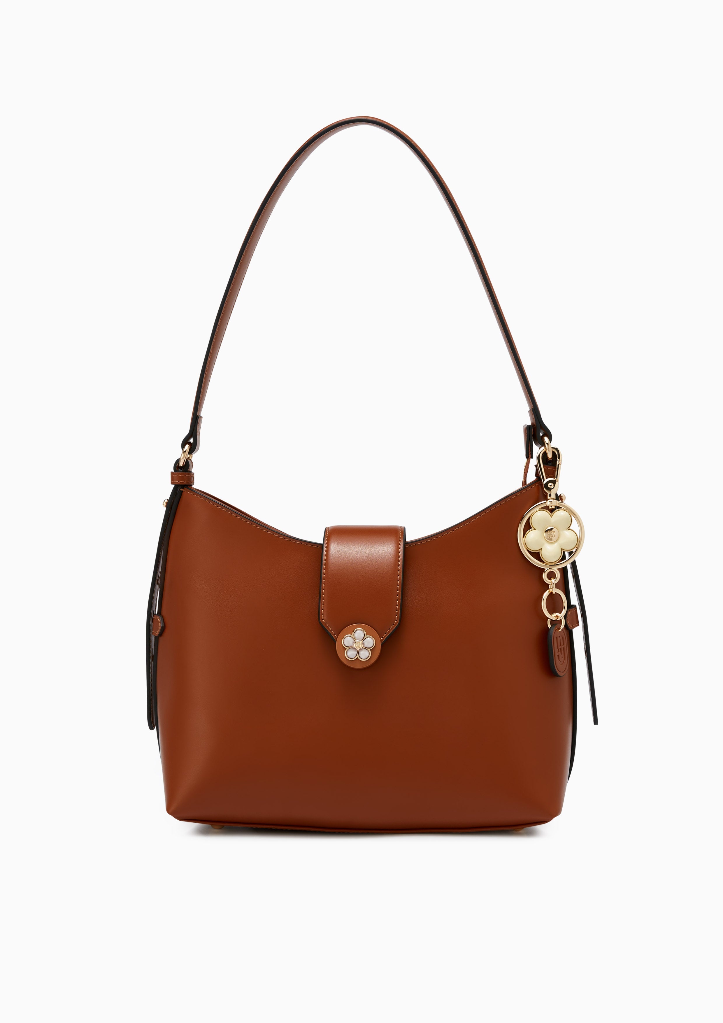 Adria M Shoulder Bag - Tan