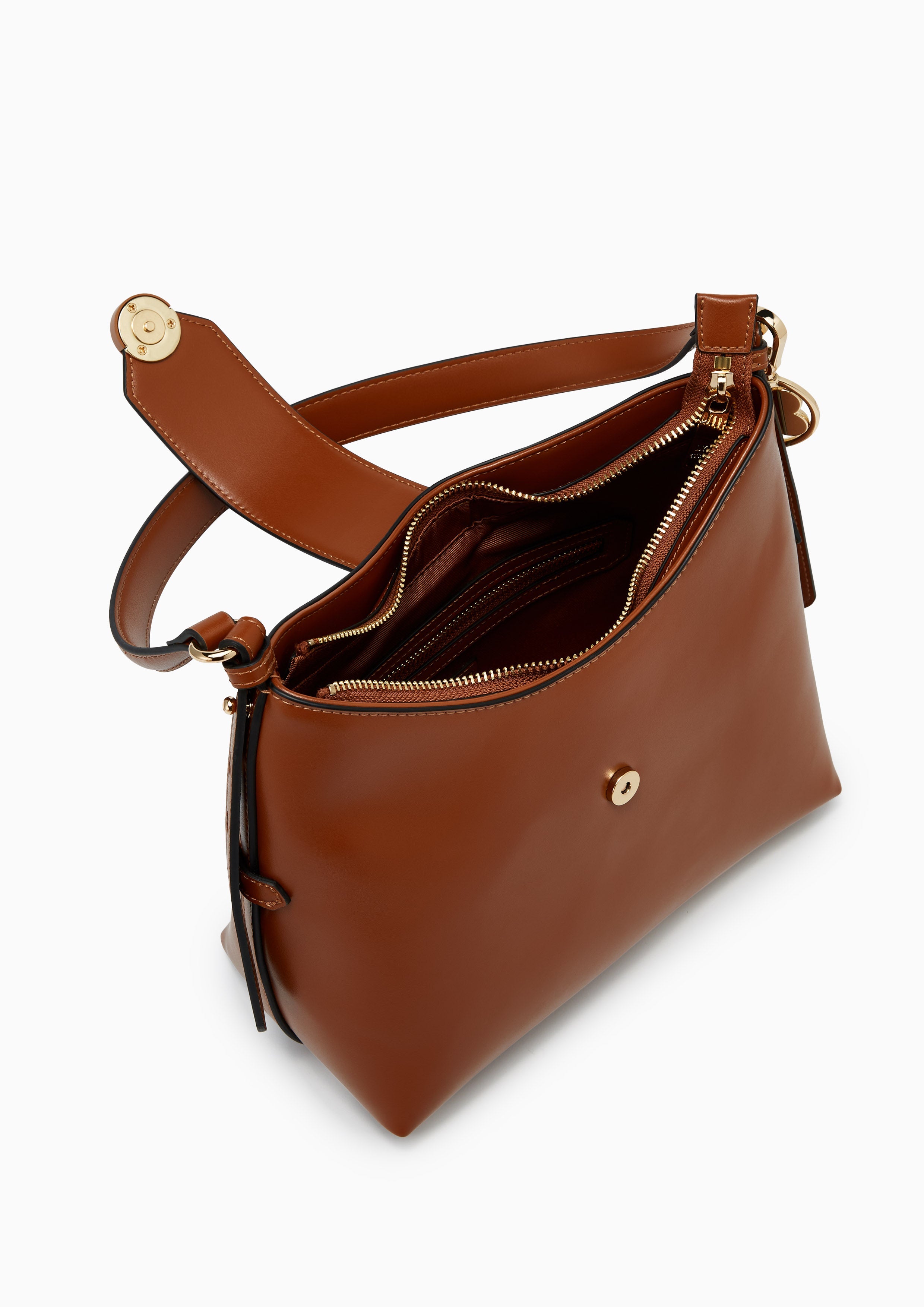 Adria M Shoulder Bag - Tan