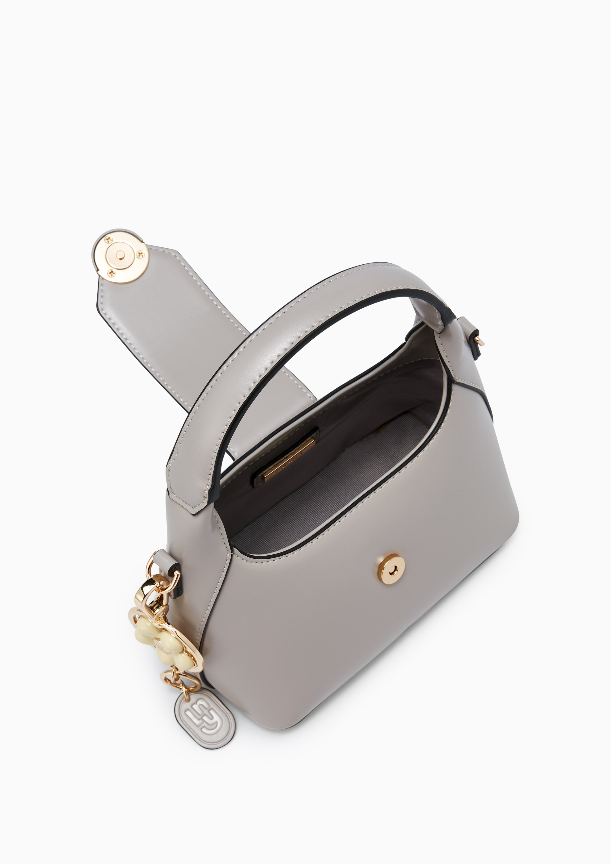 Adria Top Handle Handbag - Grey