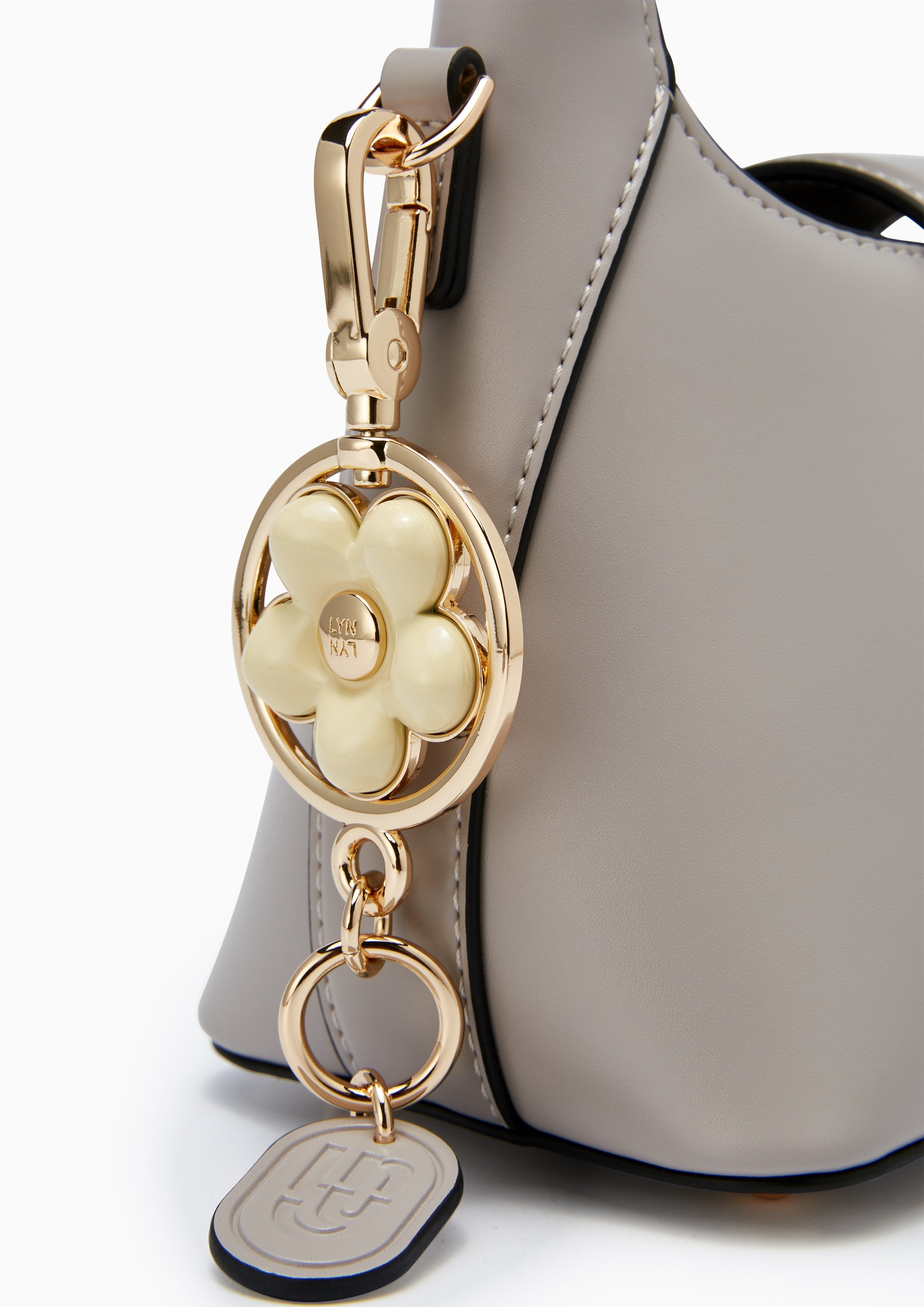 Adria Top Handle Handbag - Grey