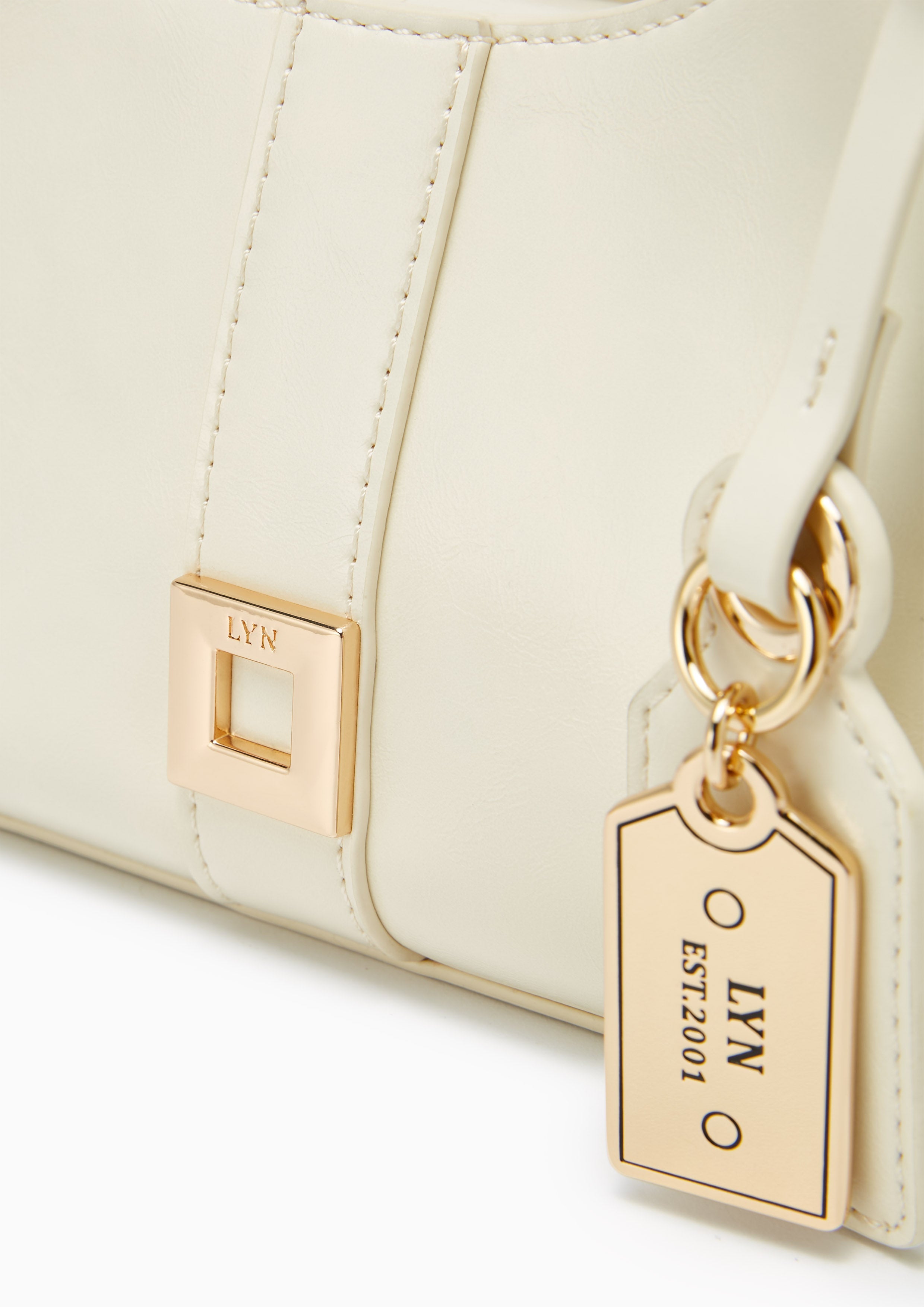 Imiko M Shoulder Bag - Ivory