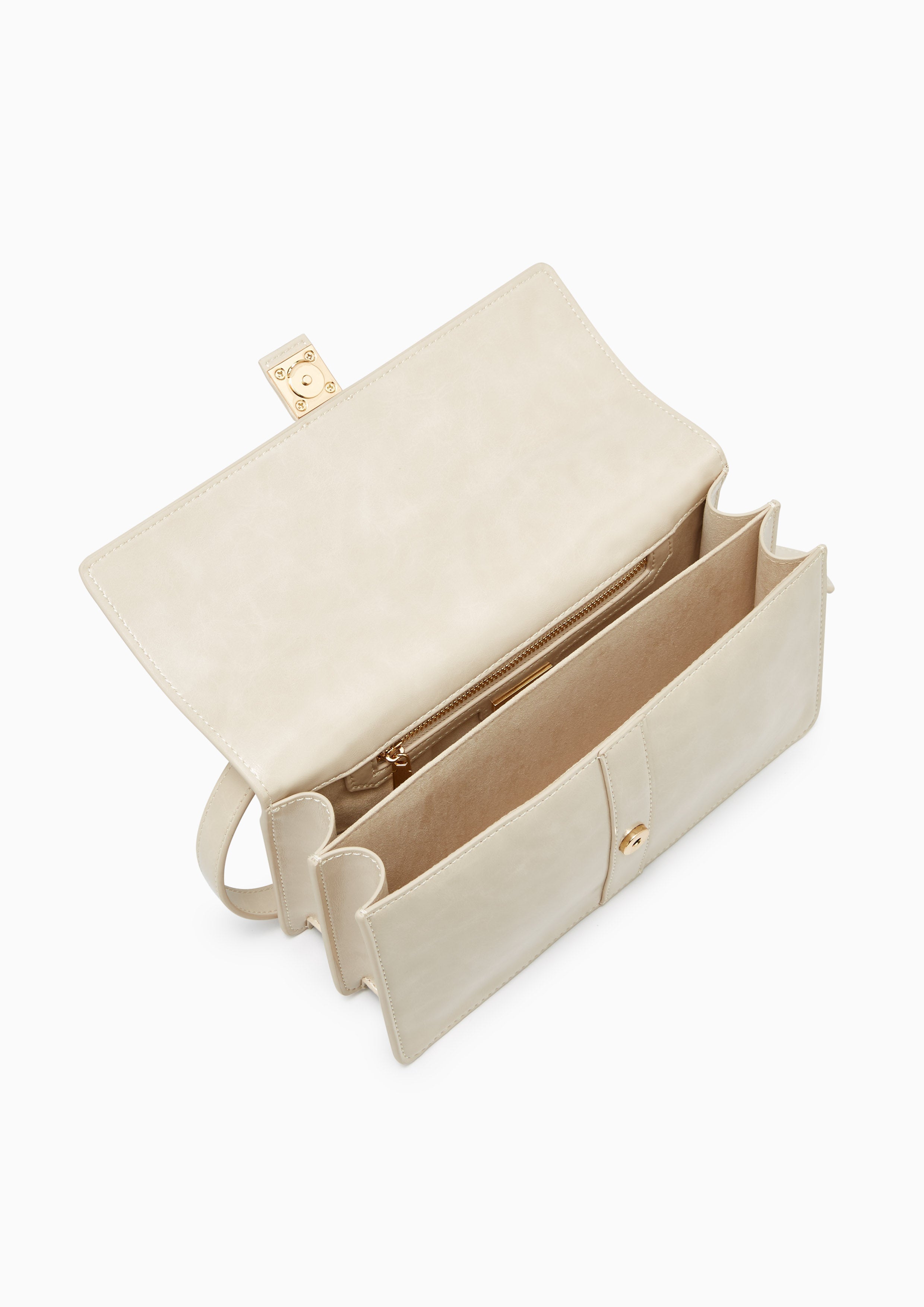Imiko L Shoulder Bag - Light Beige