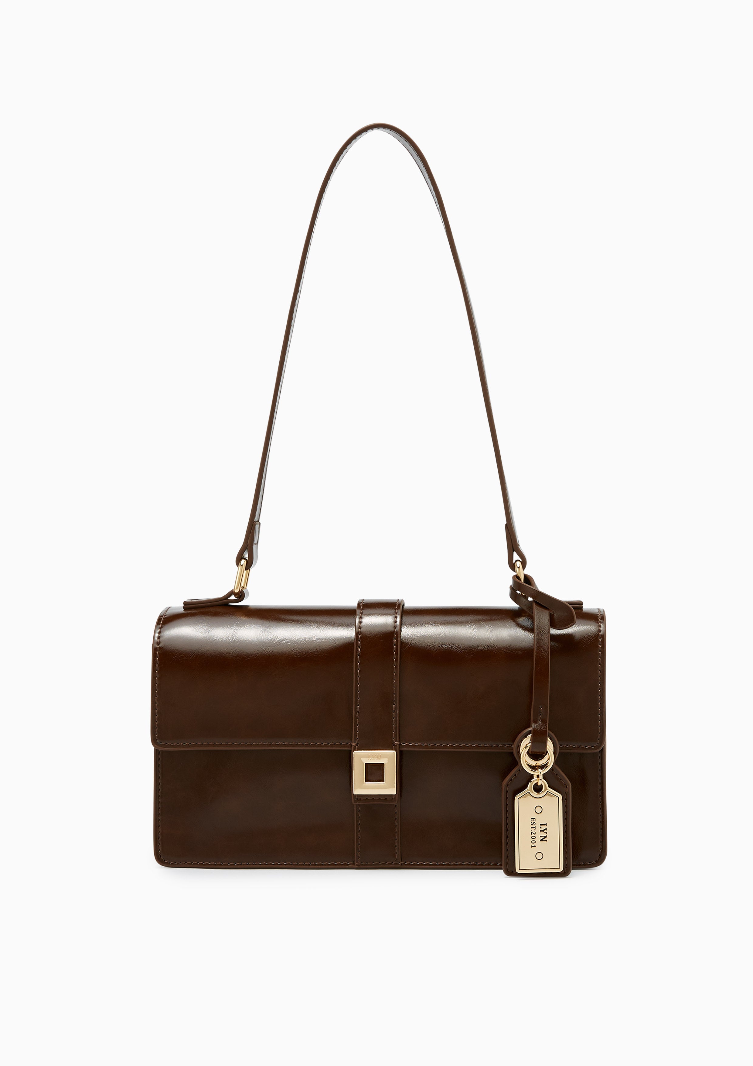 Imiko L Shoulder Bag - Tortoise