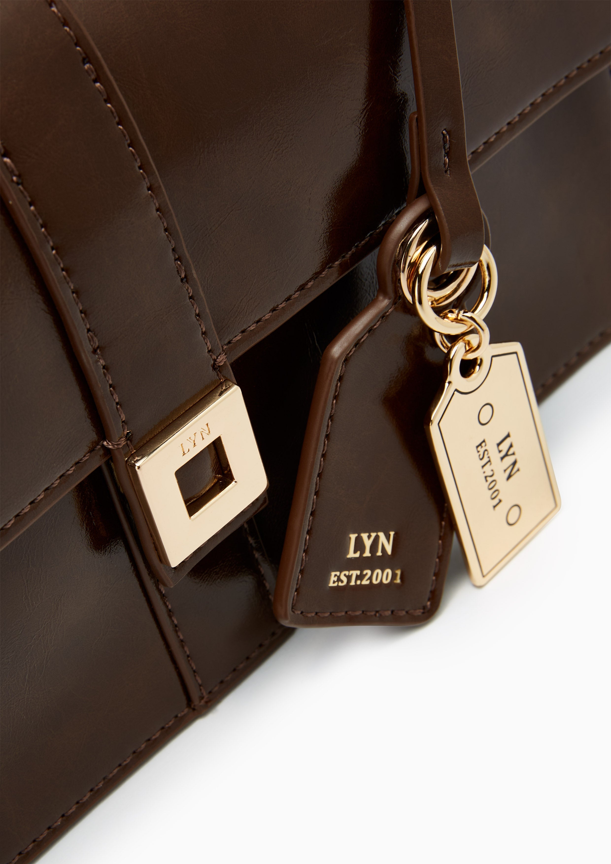 Imiko L Shoulder Bag - Tortoise