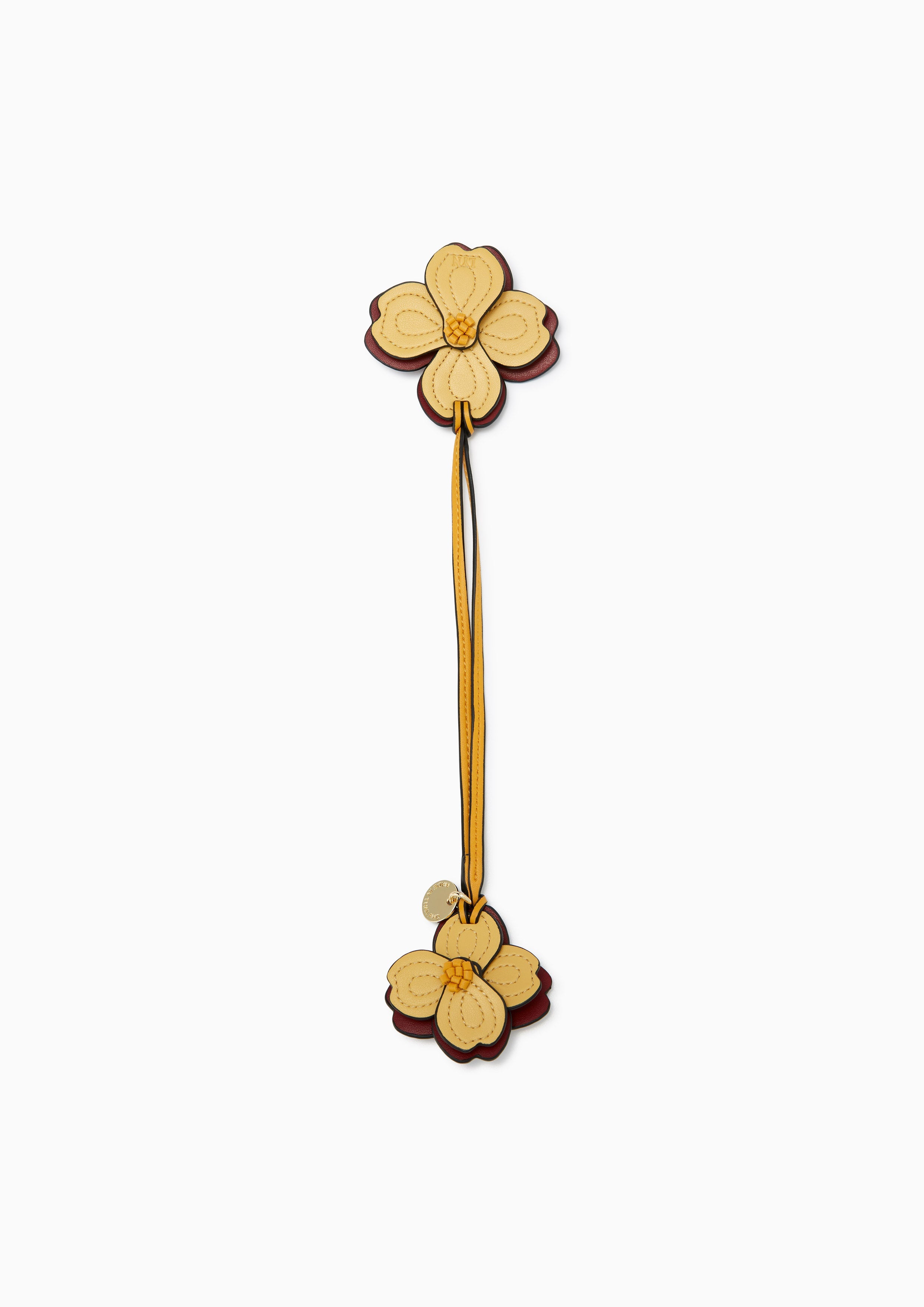Pony Flower Keychain - Dark Yellow