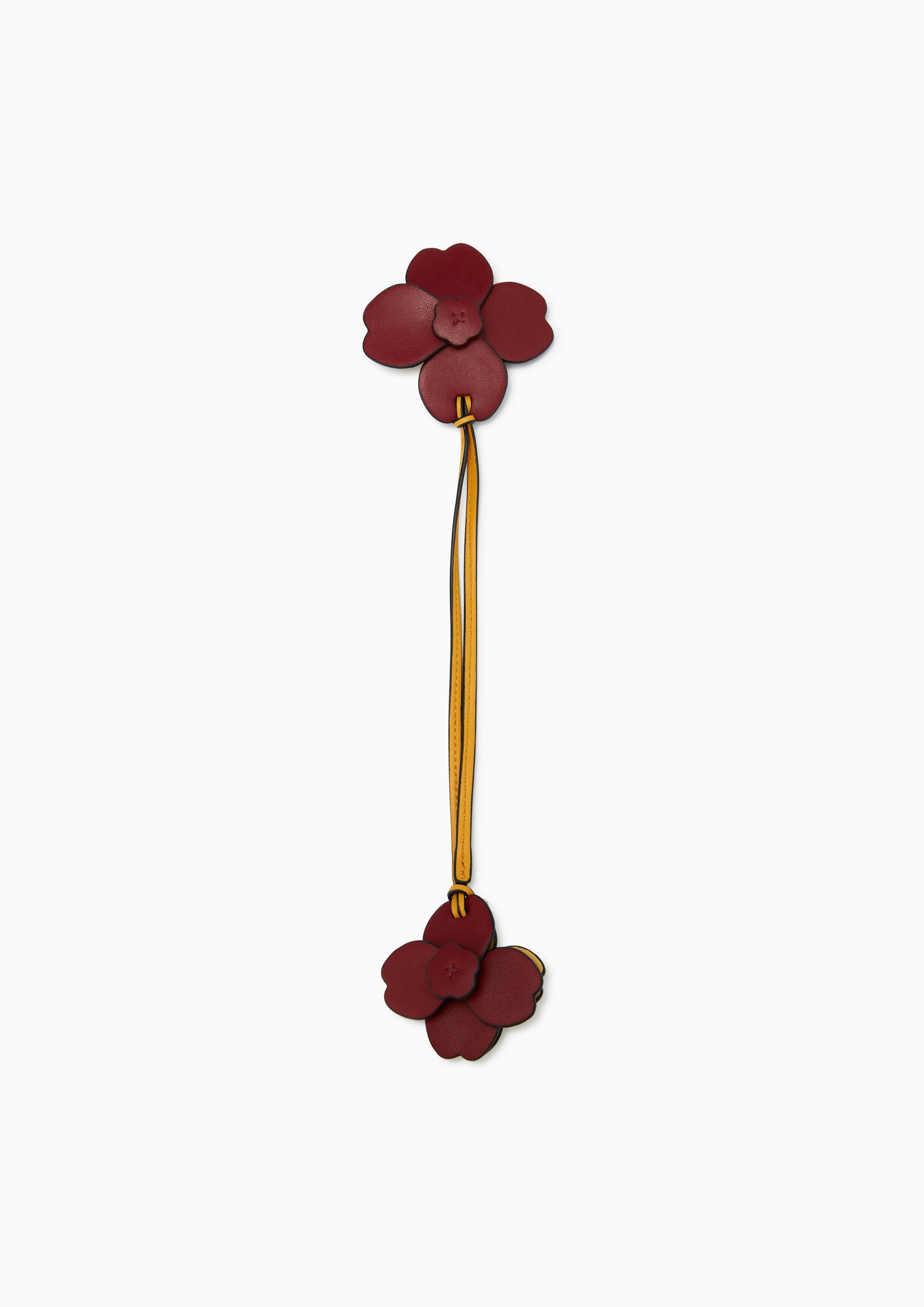 Pony Flower Keychain - Dark Yellow