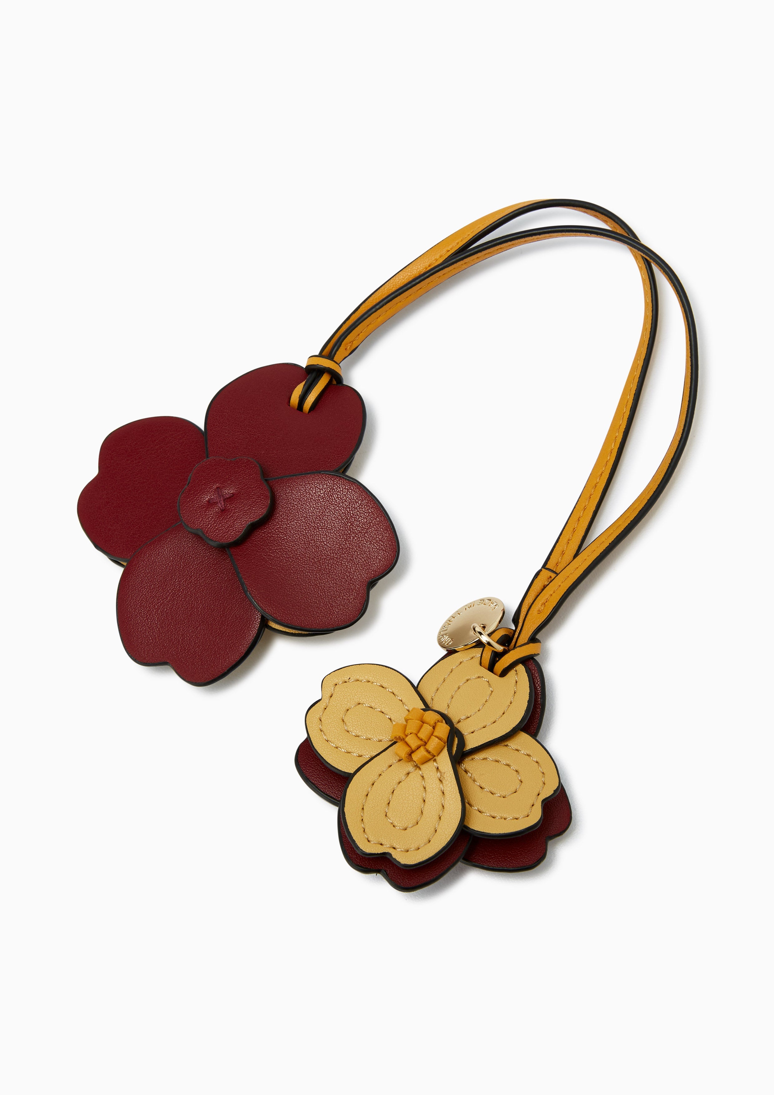 Pony Flower Keychain - Dark Yellow