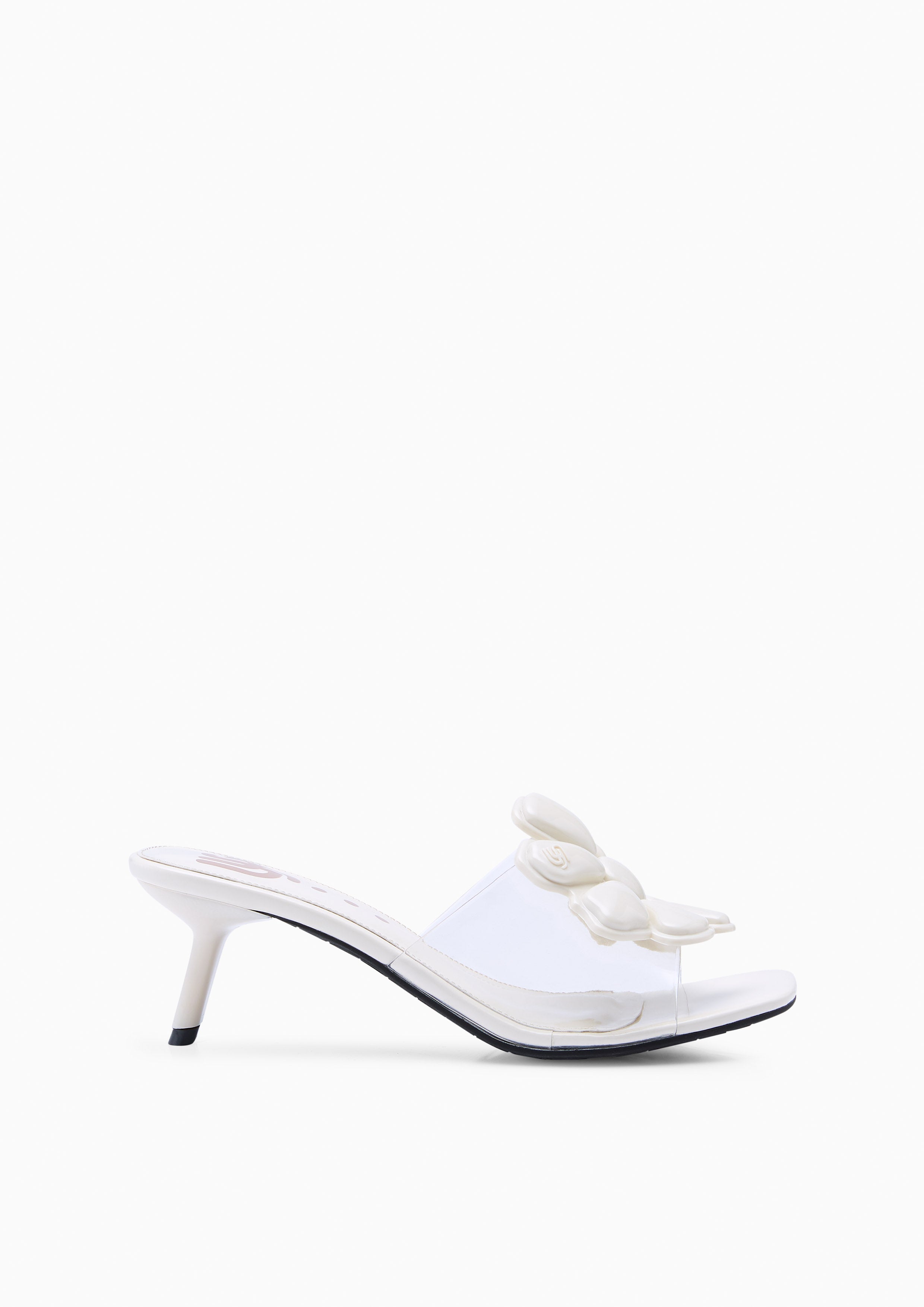 Jasmine Jelly Flats And Sandals - Ivory