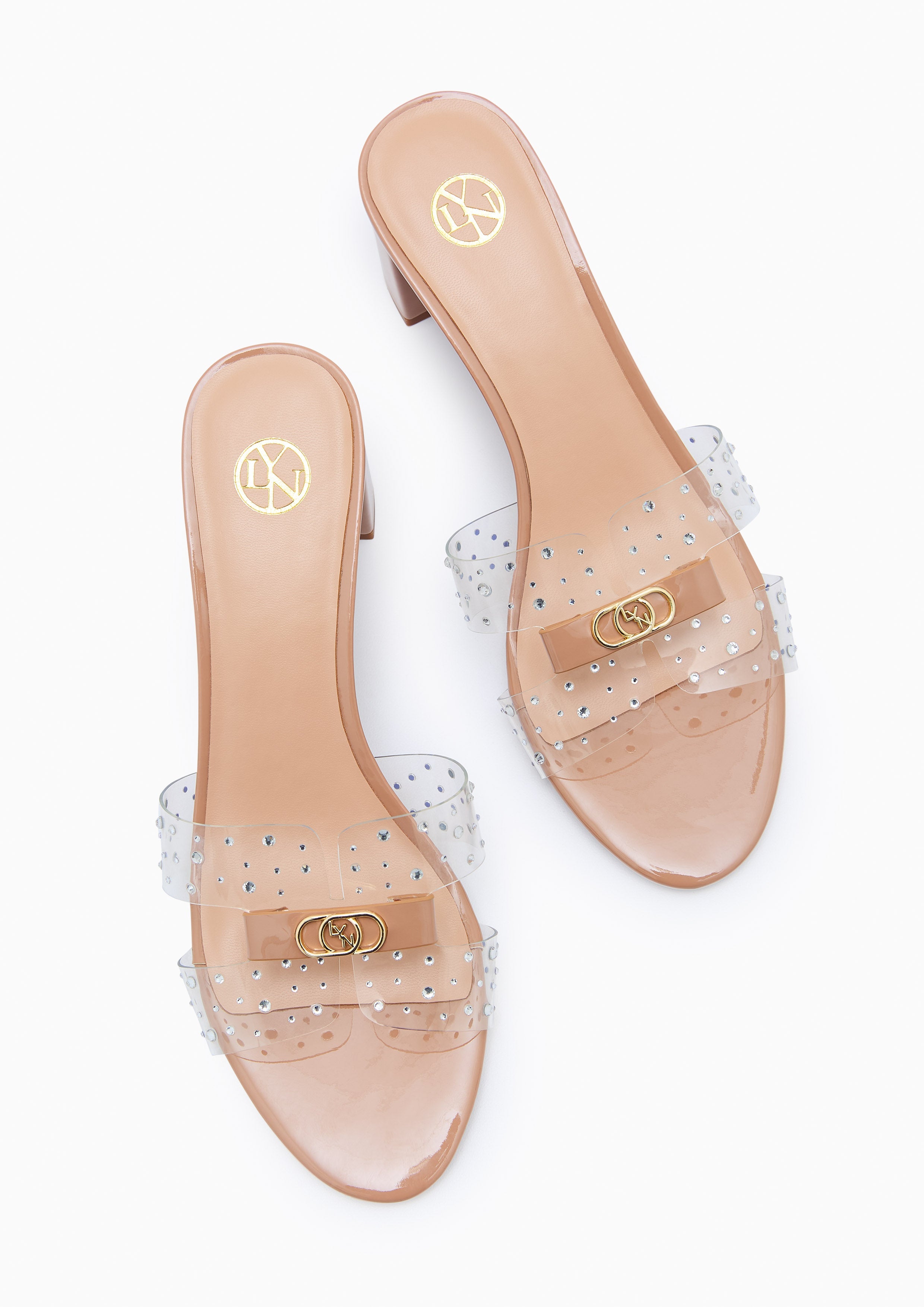 Hey Mid Playful Flats And Sandals - Caramel