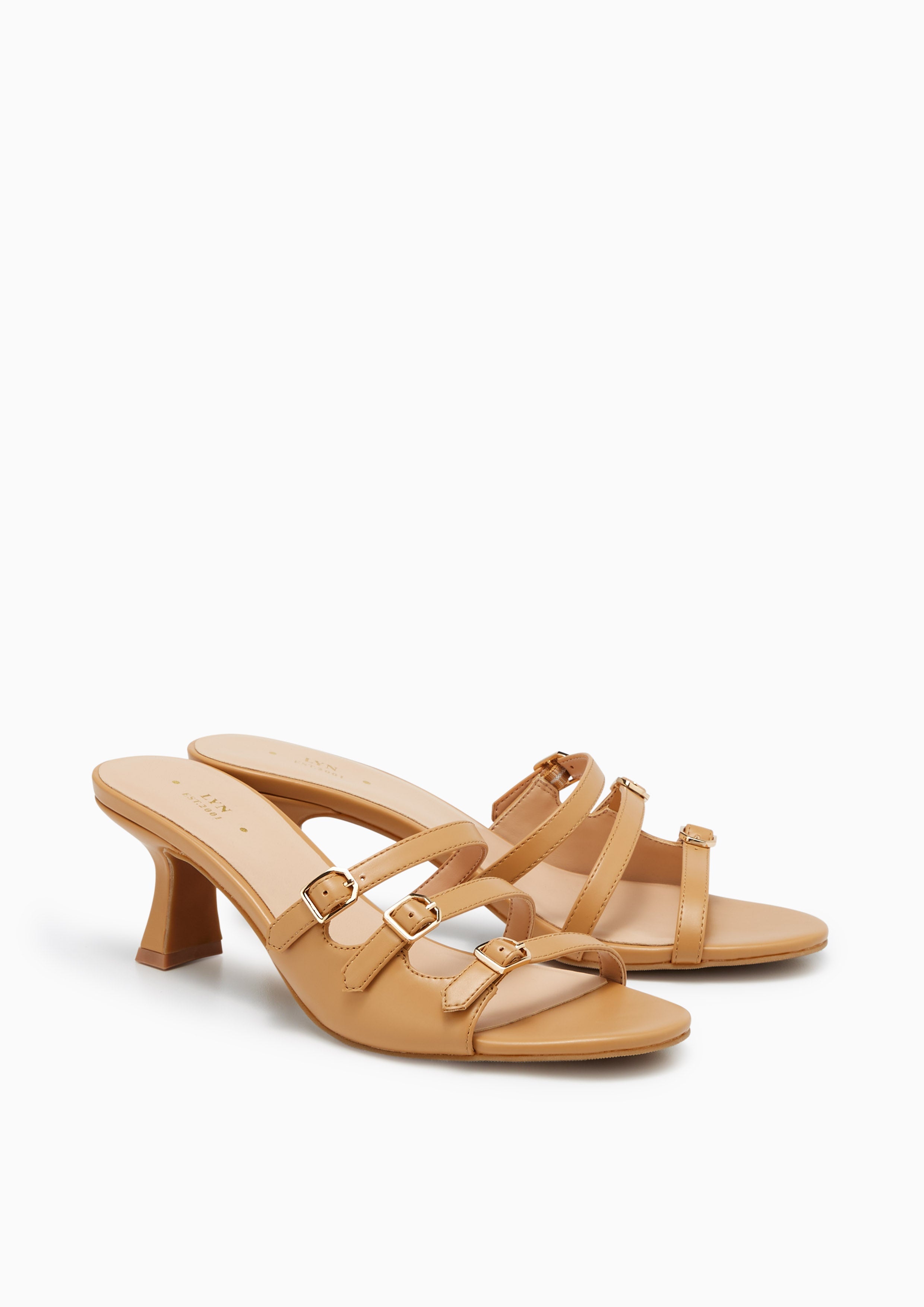 Caden Flats And Sandals - Light Brown