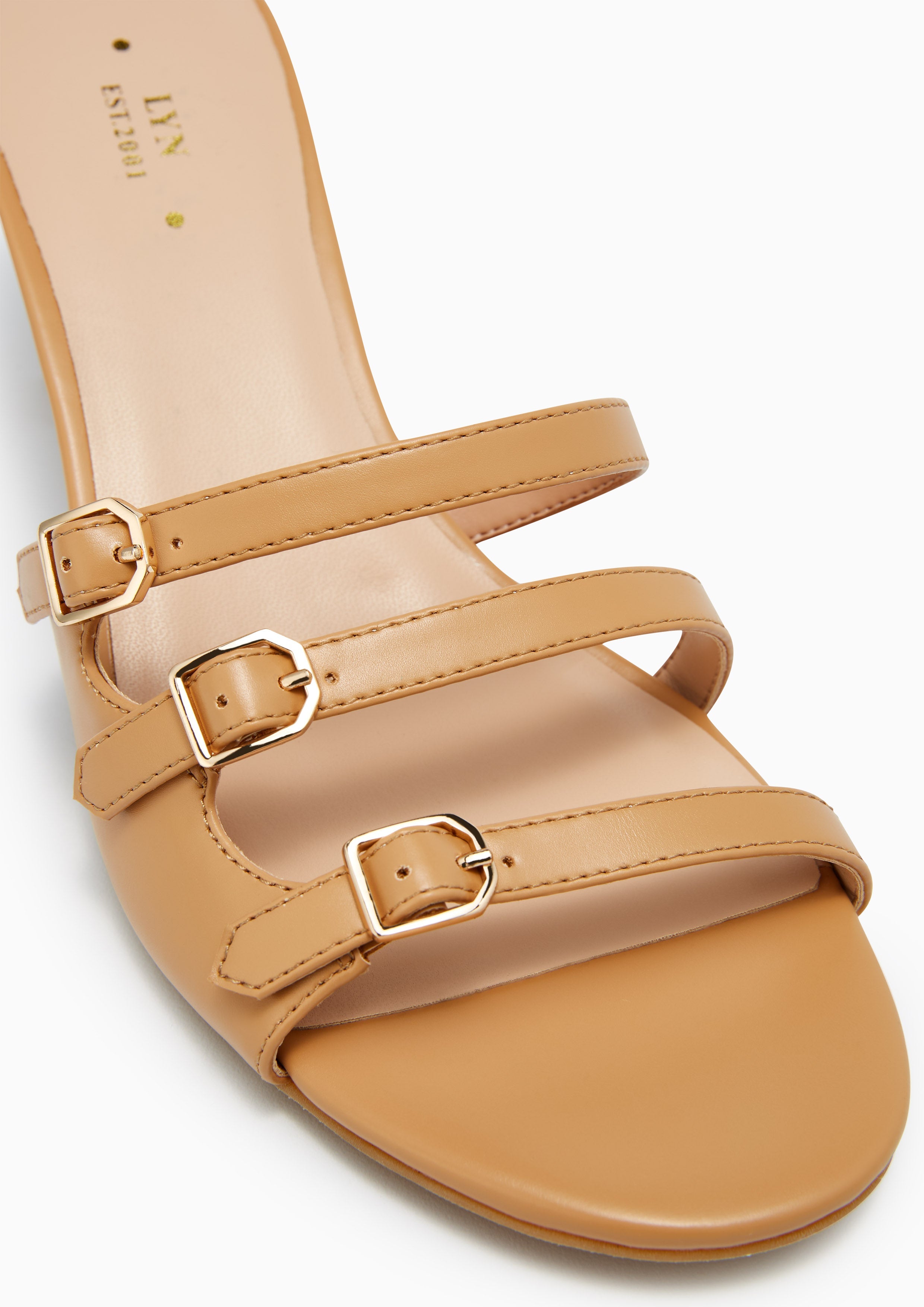 Caden Flats And Sandals - Light Brown