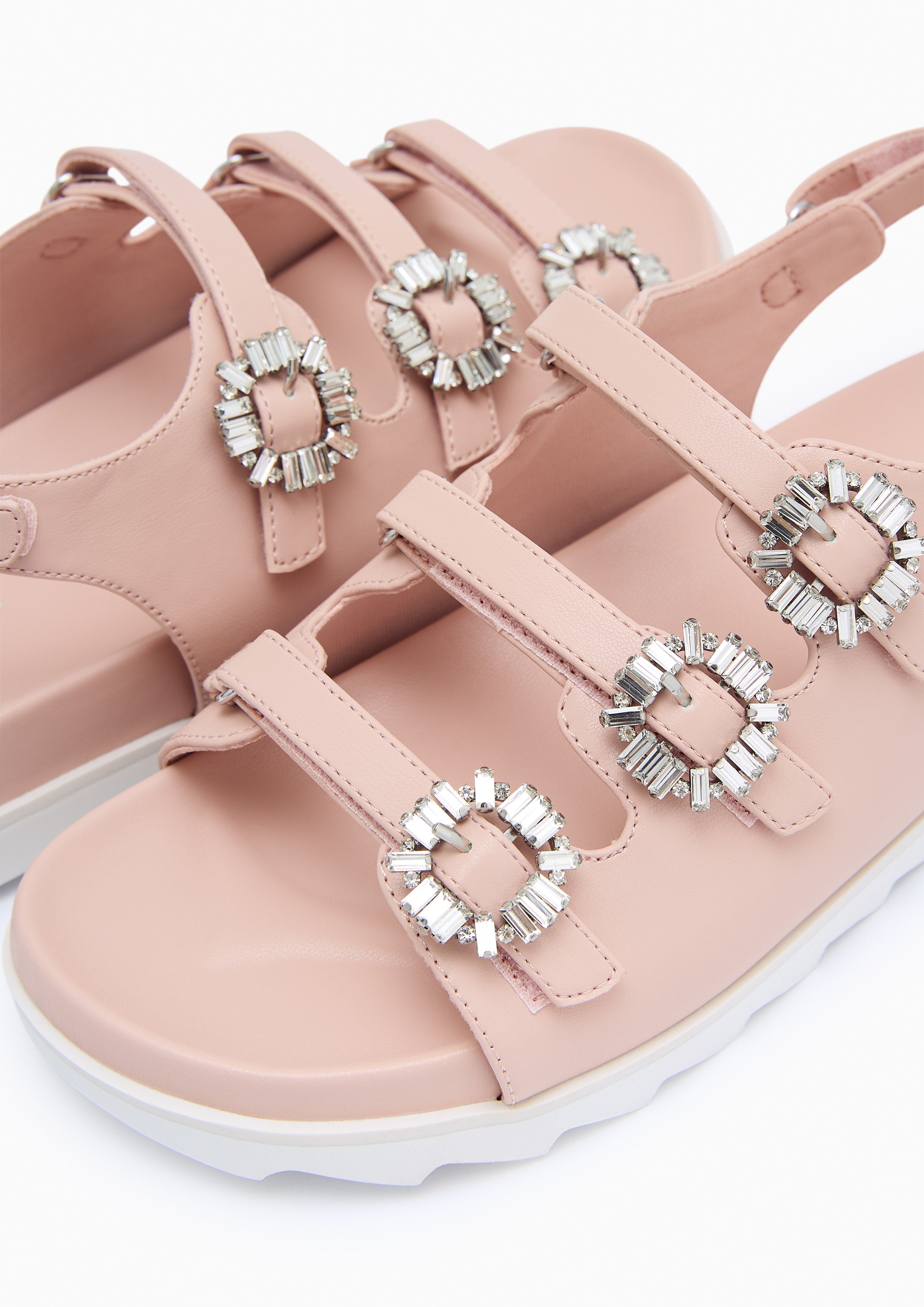 Viola Flats And Sandals - Light Pink
