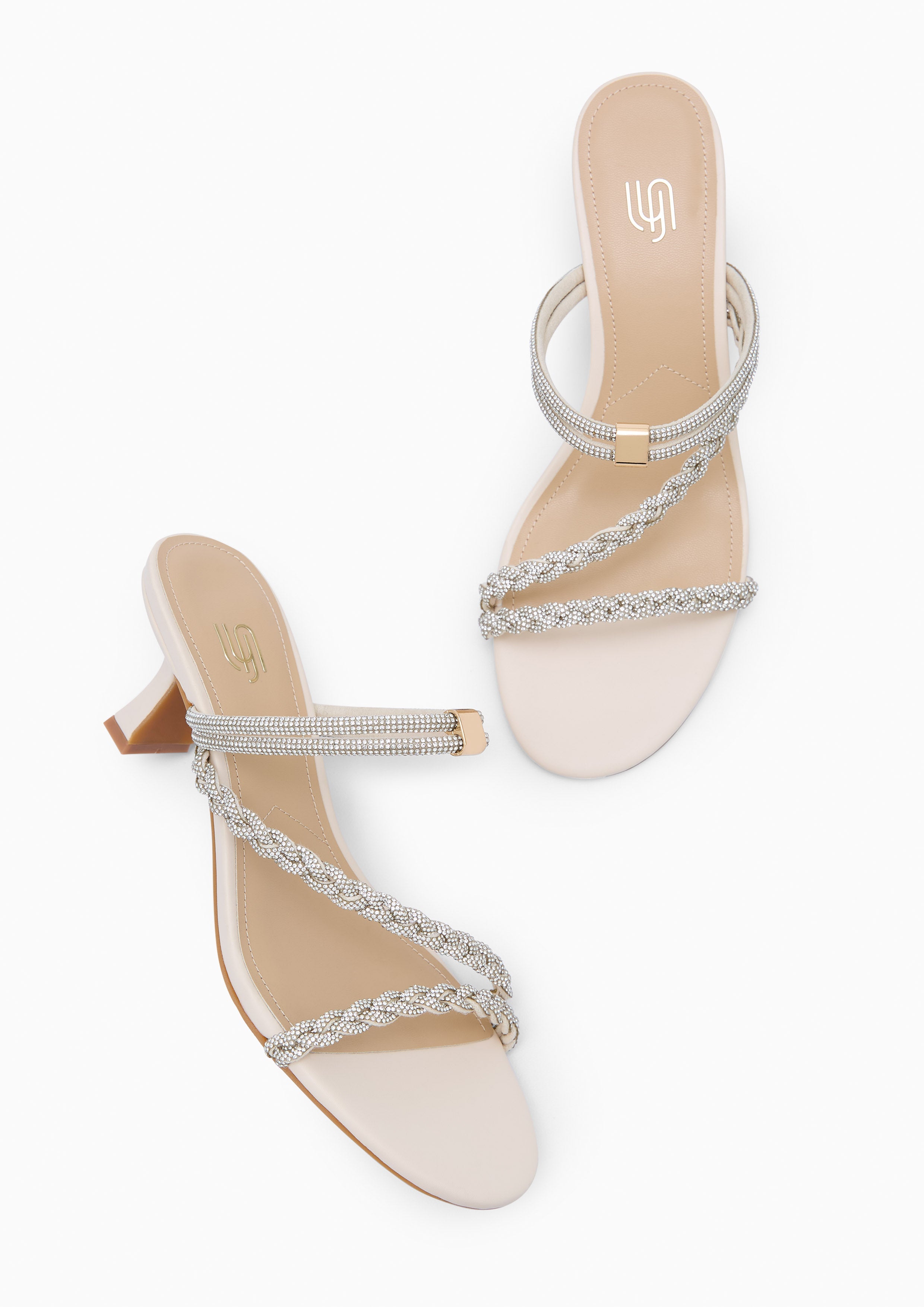 Promise Tiny Infinite Flats And Sandals - Ivory
