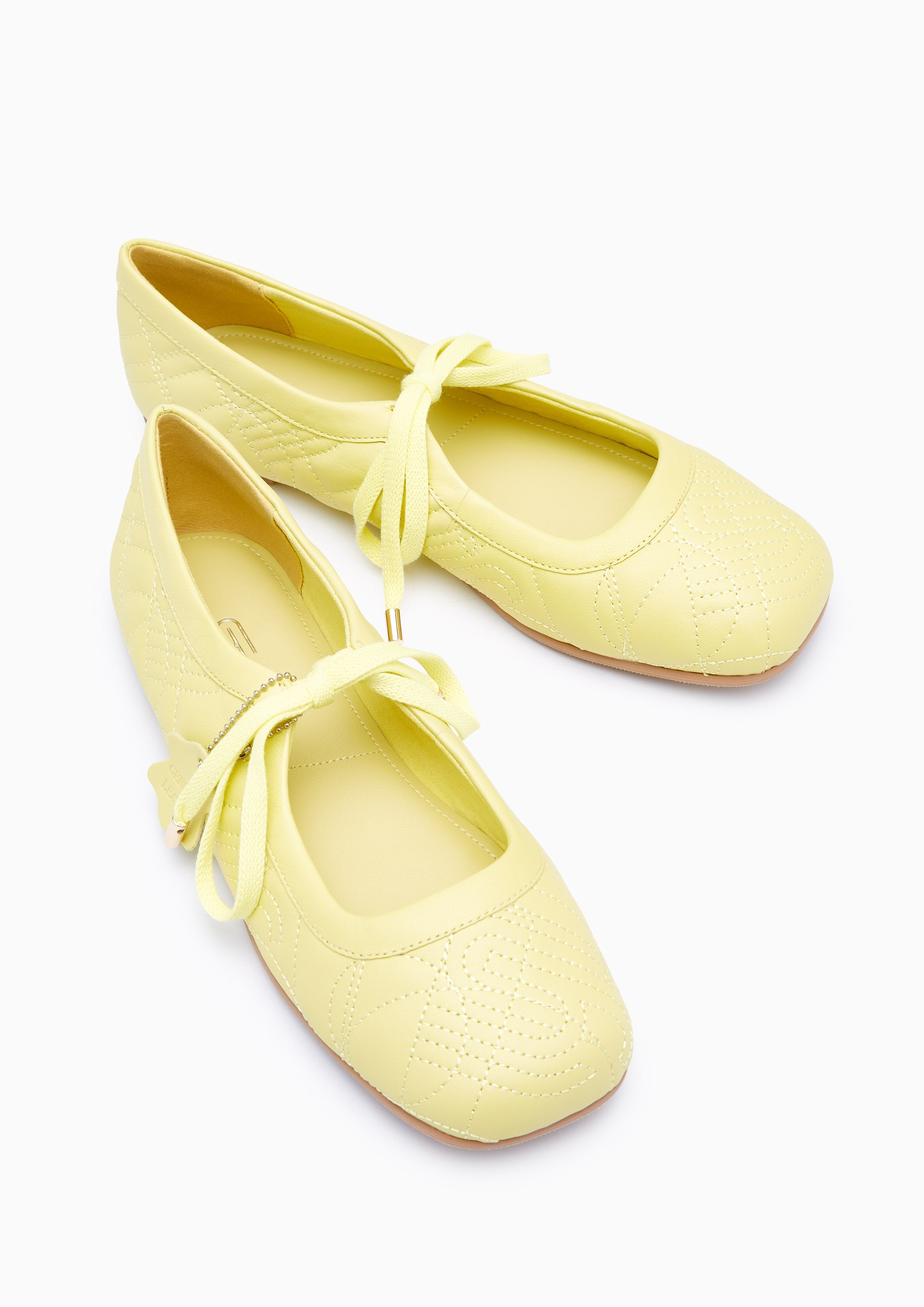 Lanie Ballet Infinite Flats And Sandals - Light Yellow