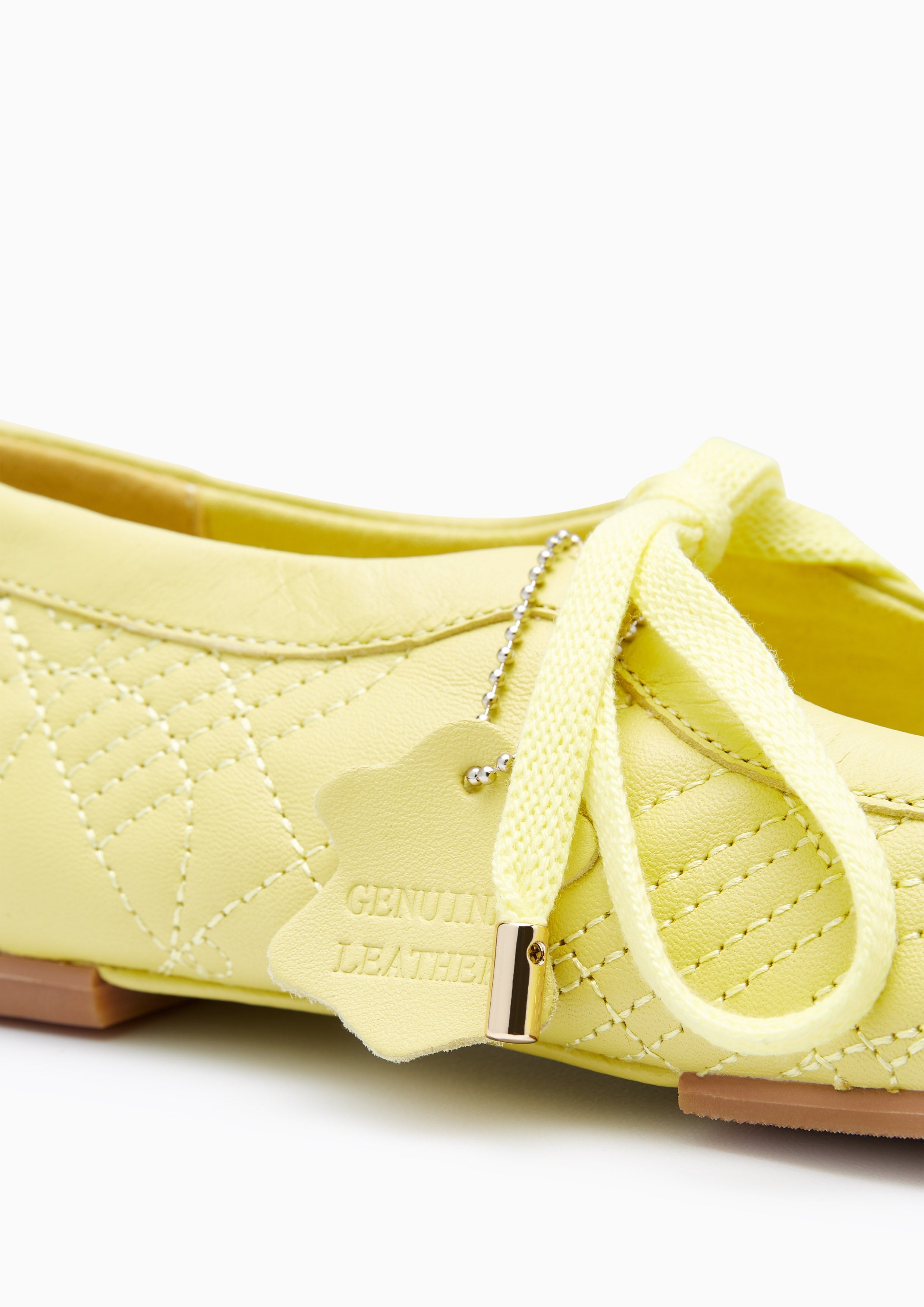 Lanie Ballet Infinite Flats And Sandals - Light Yellow