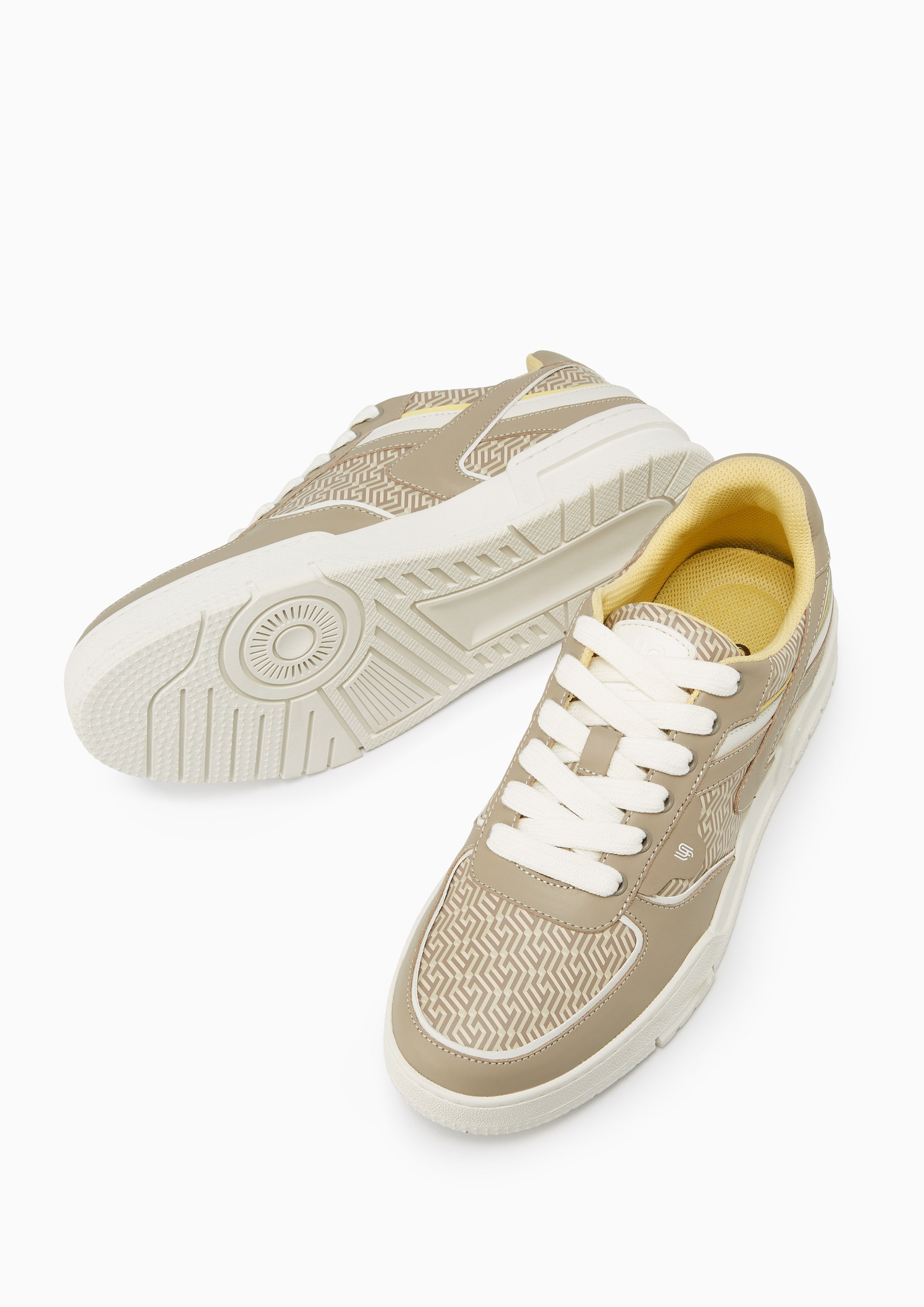 Velux Infinite Print Sneakers - Biege Variation 2