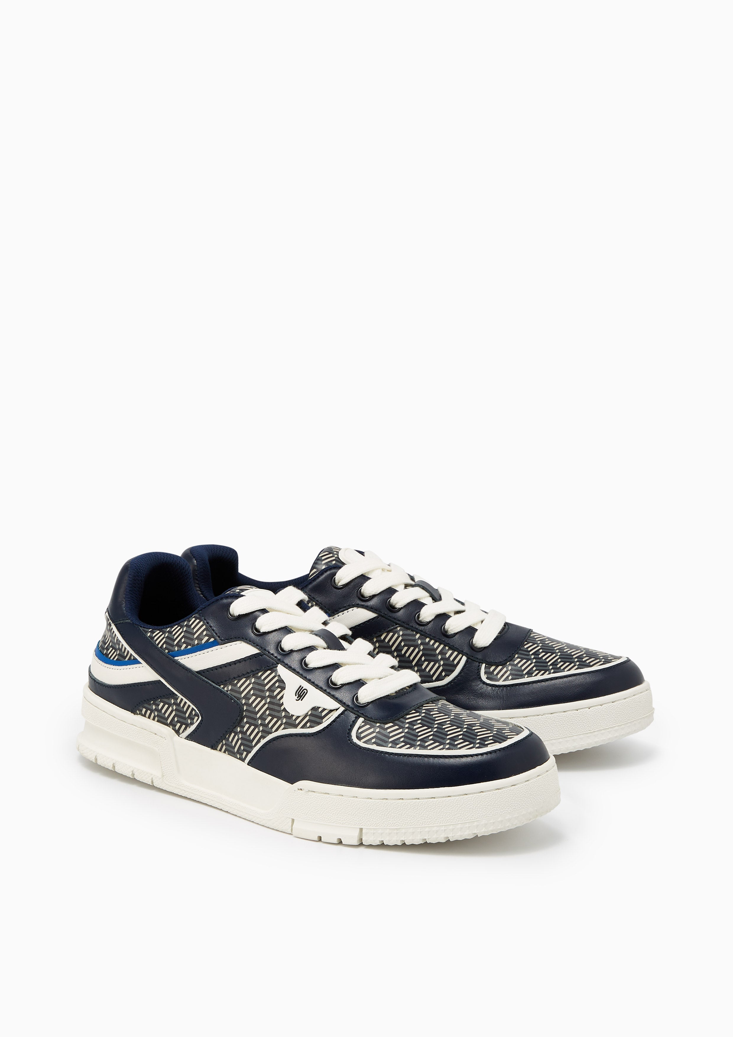 Velux Infinite Print Sneakers - Blue Variation 2