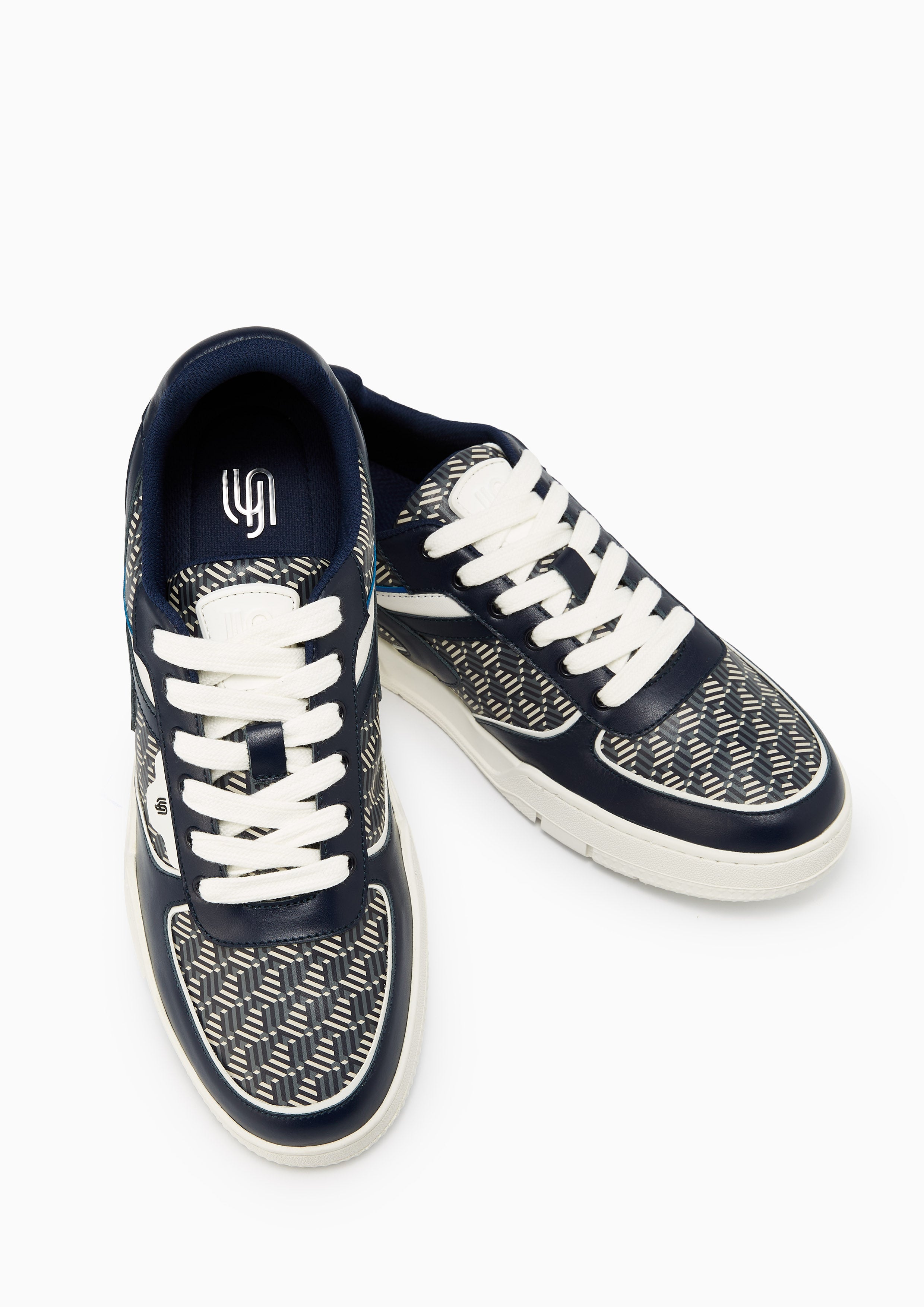 Velux Infinite Print Sneakers - Blue Variation 2