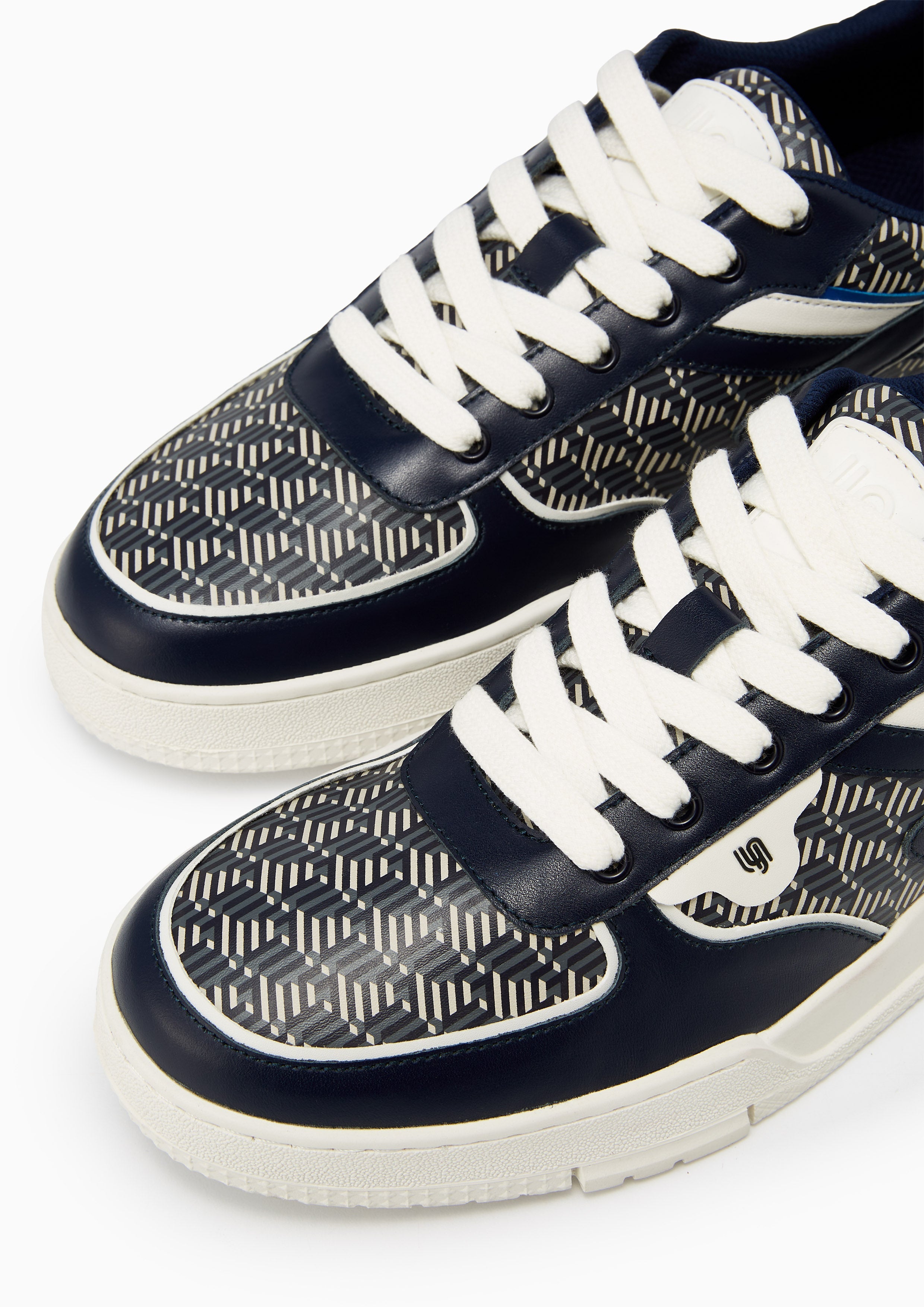 Velux Infinite Print Sneakers - Blue Variation 2