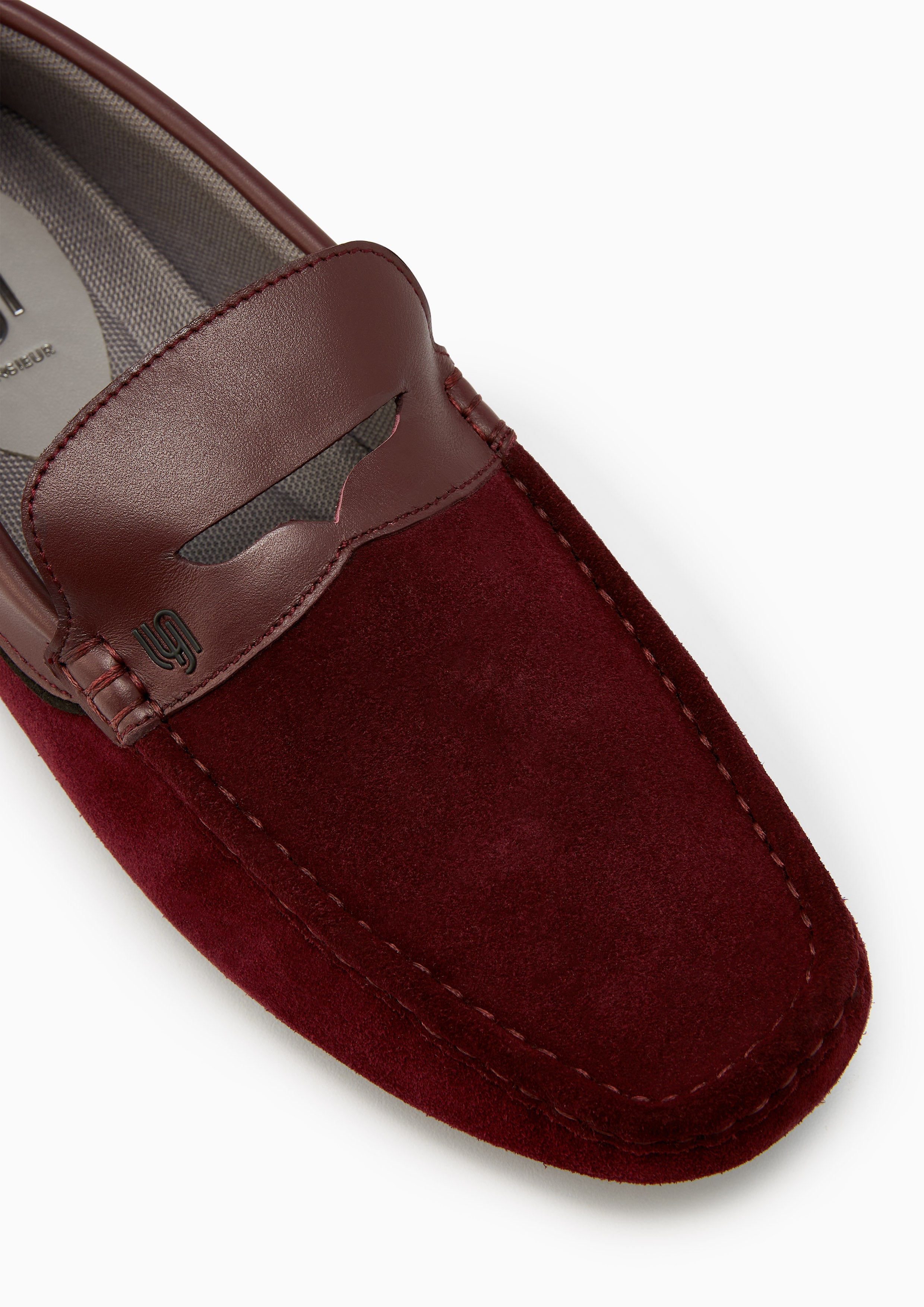 Zen Infinite Flats And Sandals - Dark Red