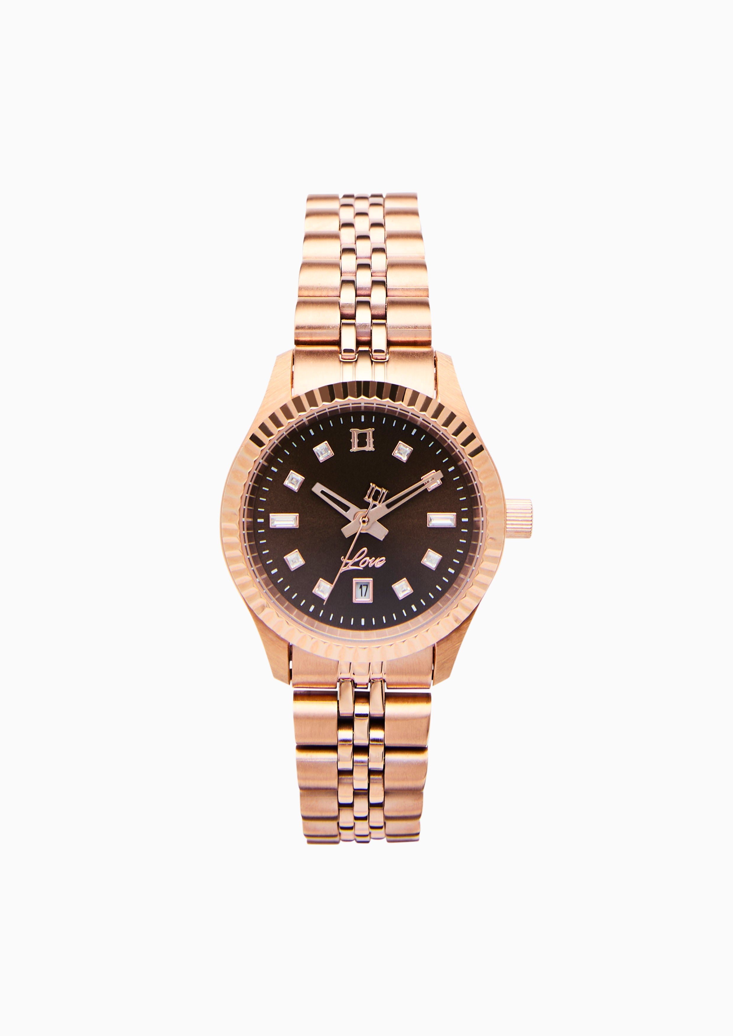 Rio Watch - Brown/Rose Gold