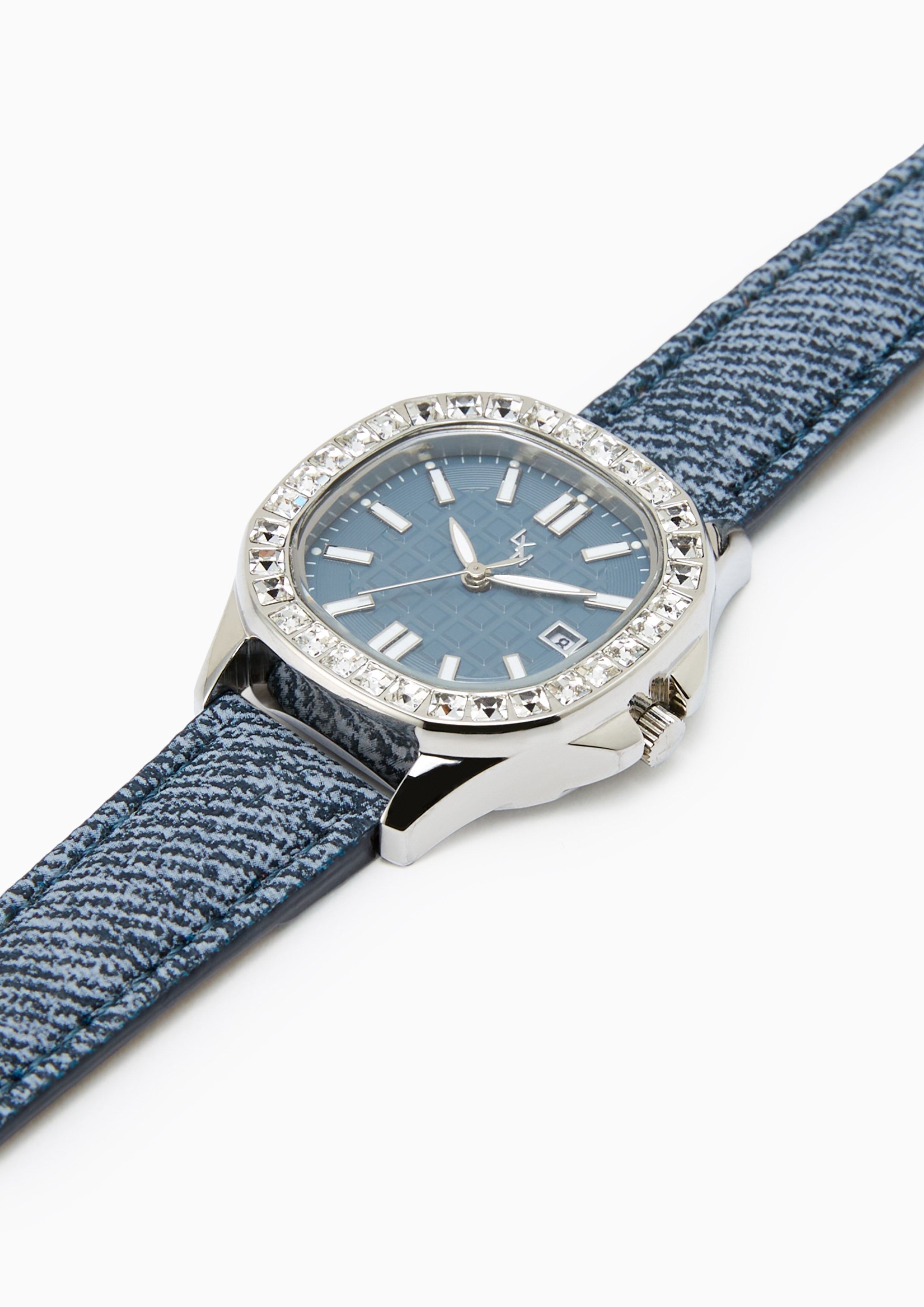 Lady Nicole Denim Watch - Blue