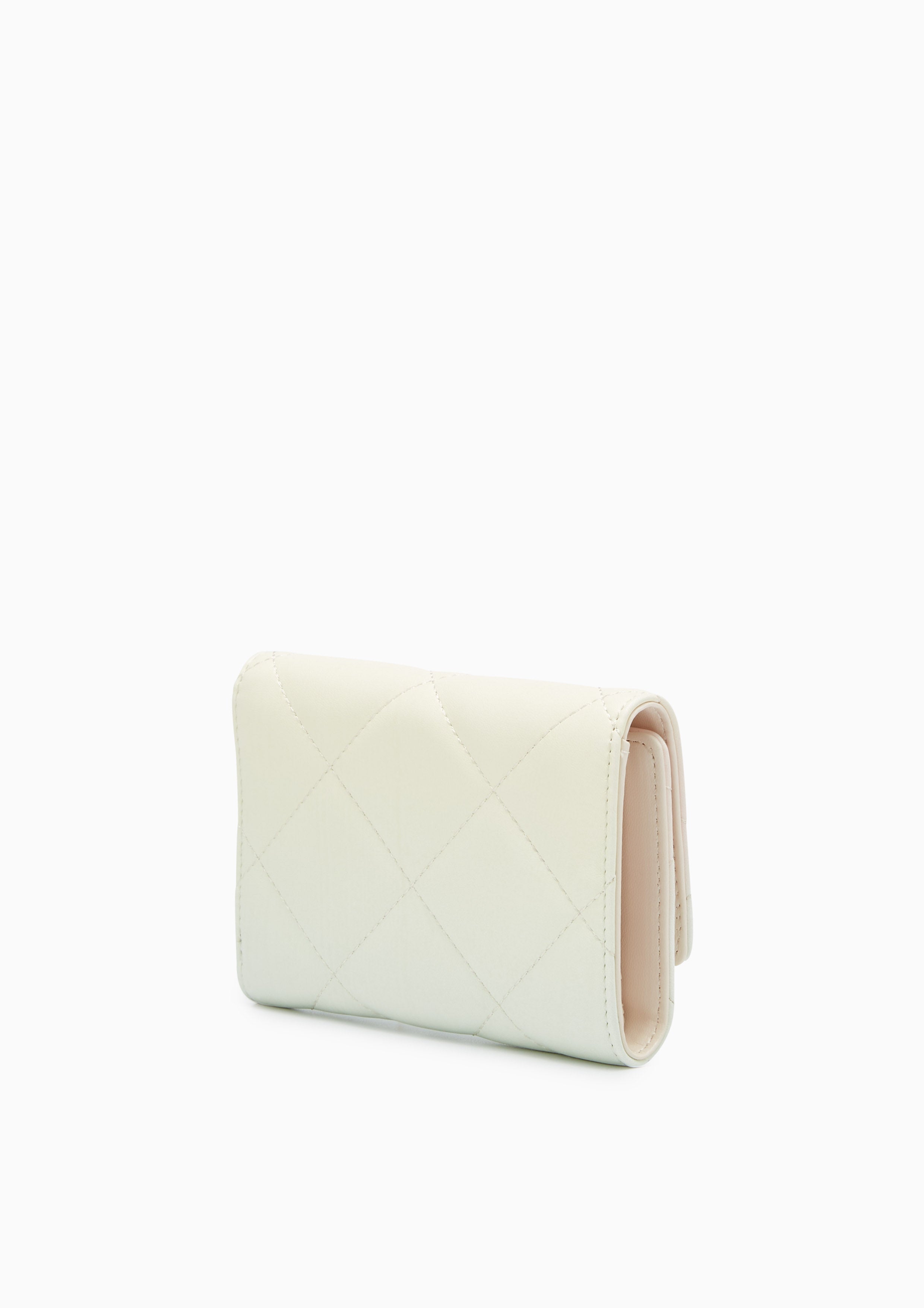 Jaylen Short Wallet - Printed White