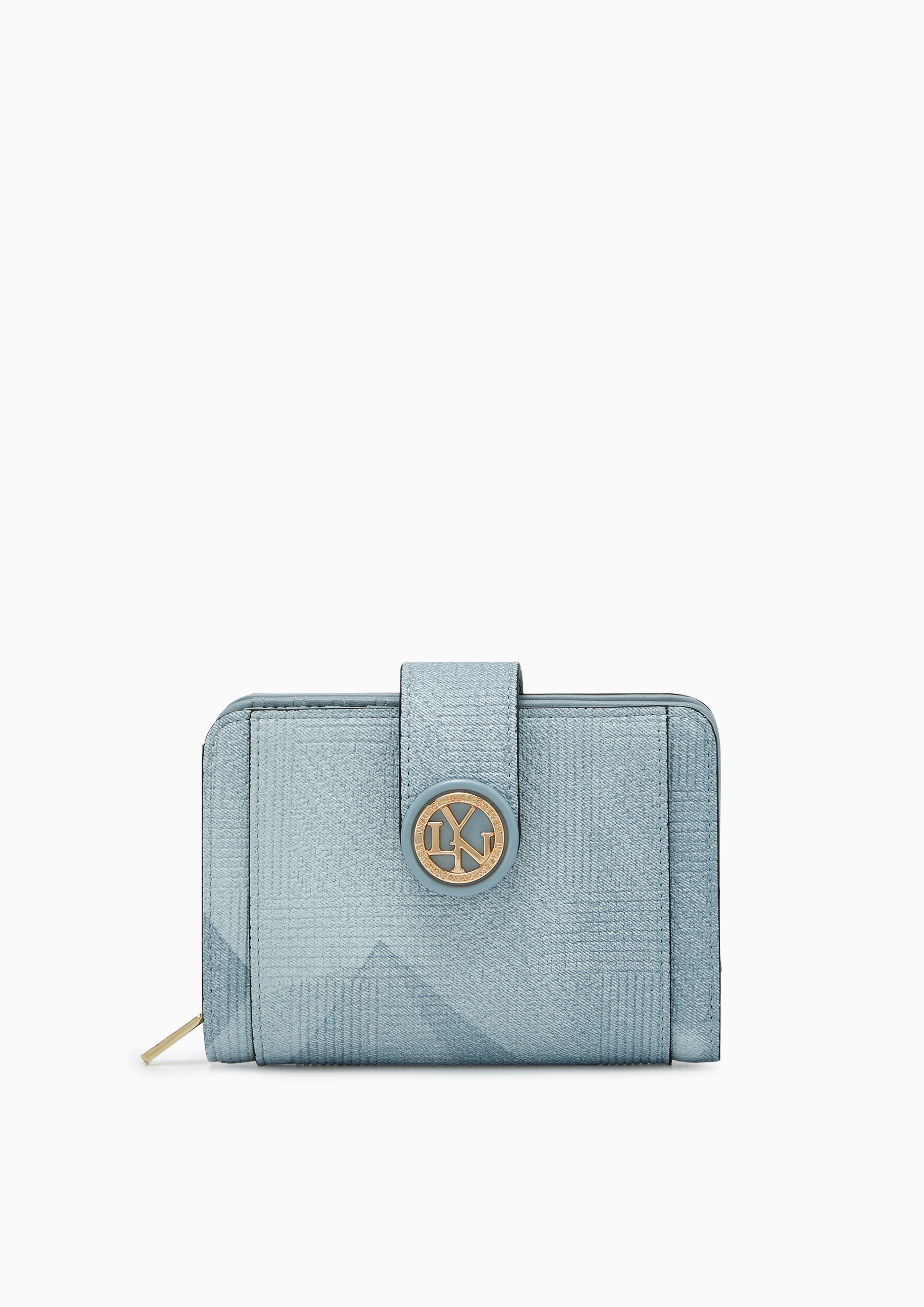 Ivar Short Wallet - Blue Variation 2