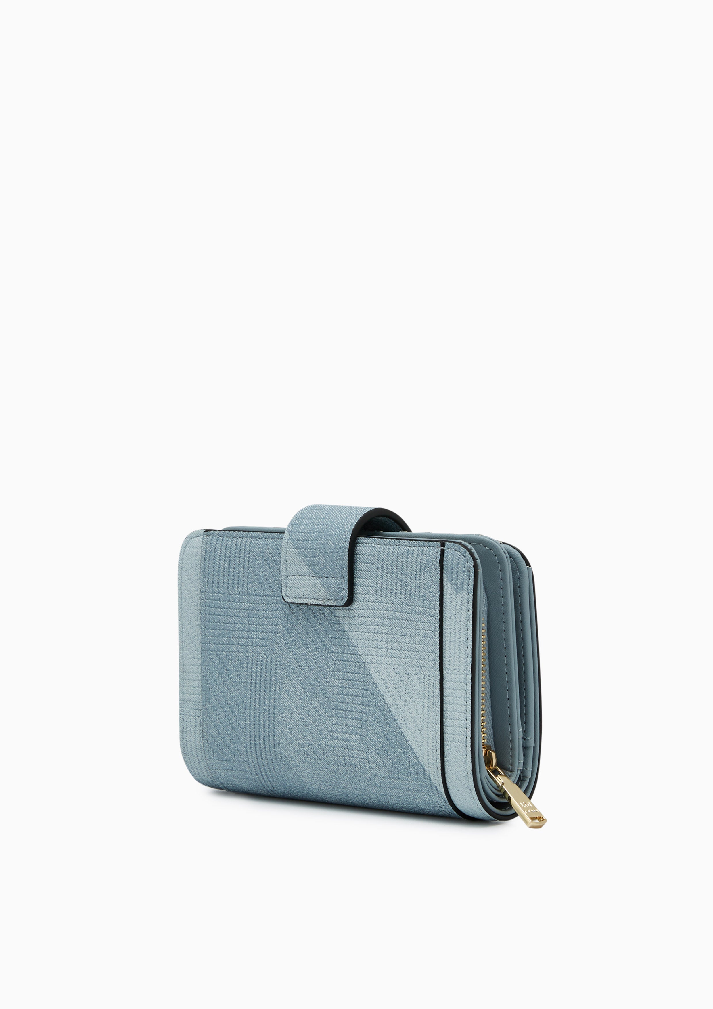 Ivar Short Wallet - Blue Variation 2
