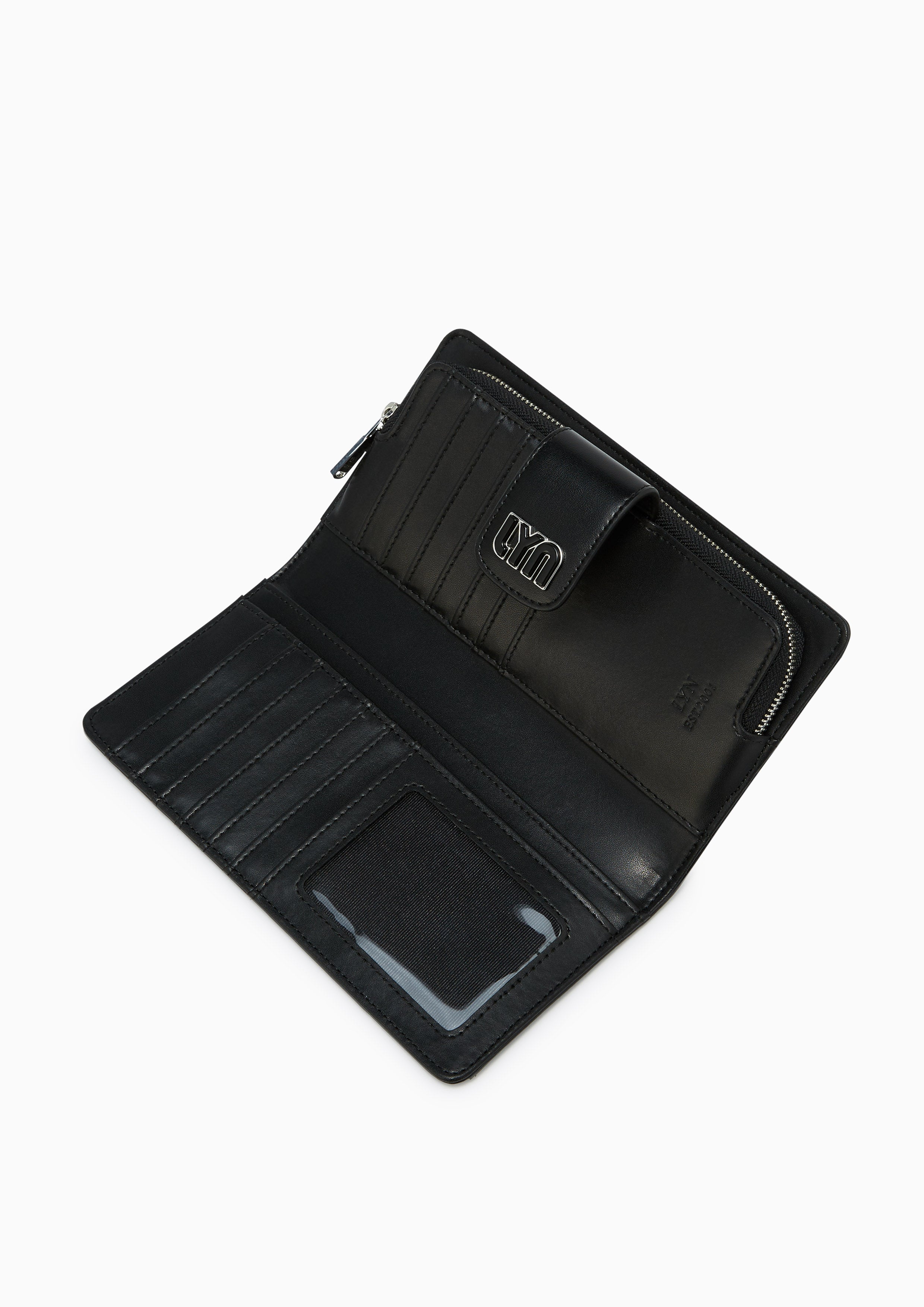 Malik Long Wallet - Black