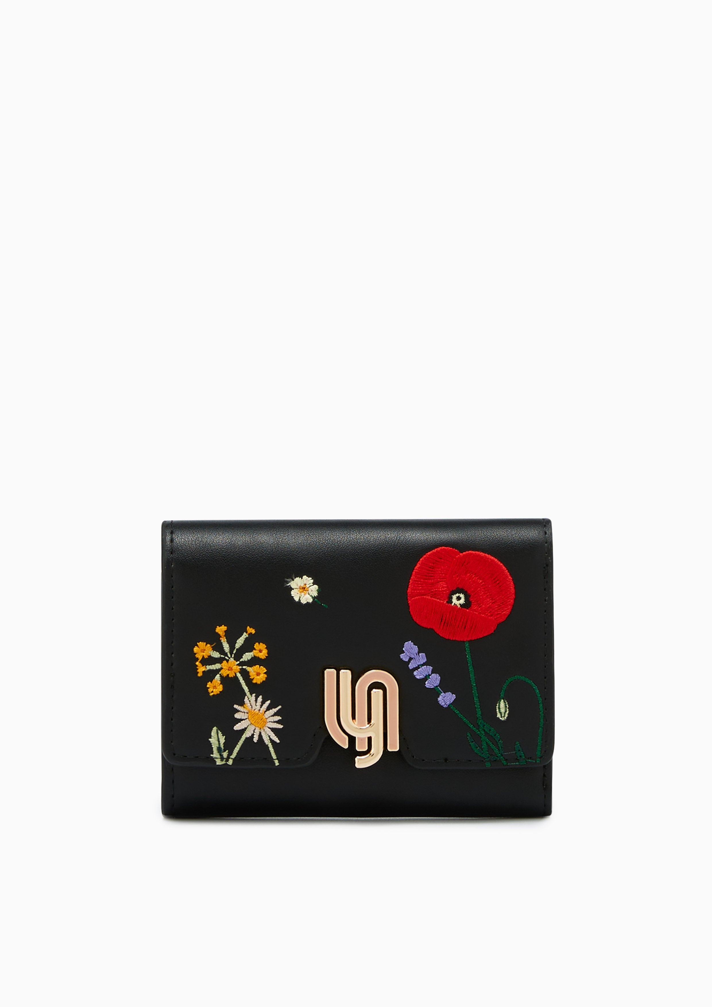Blossom Infinite Fold Wallet - Black
