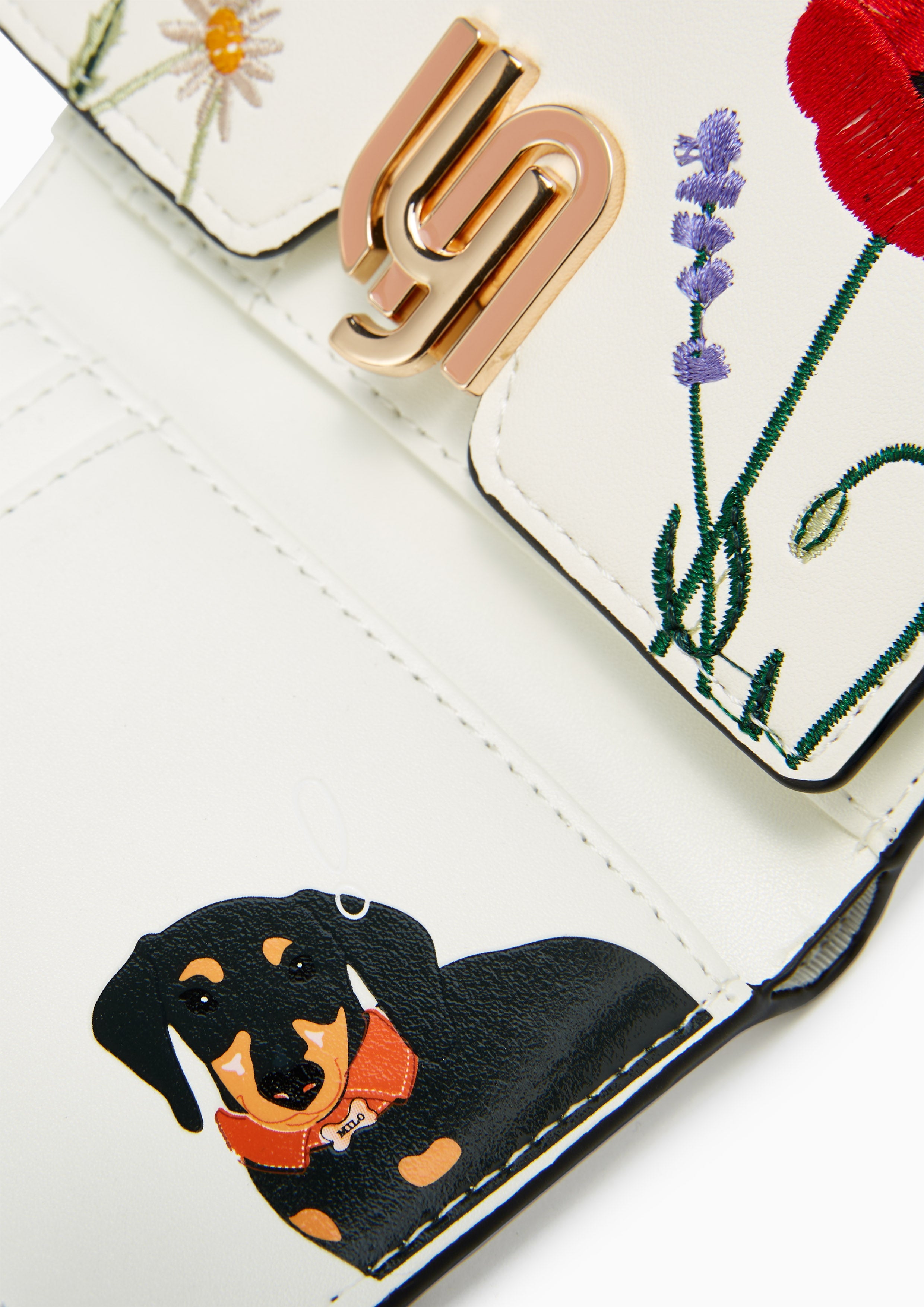 Blossom Infinite Fold Wallet - Off-White