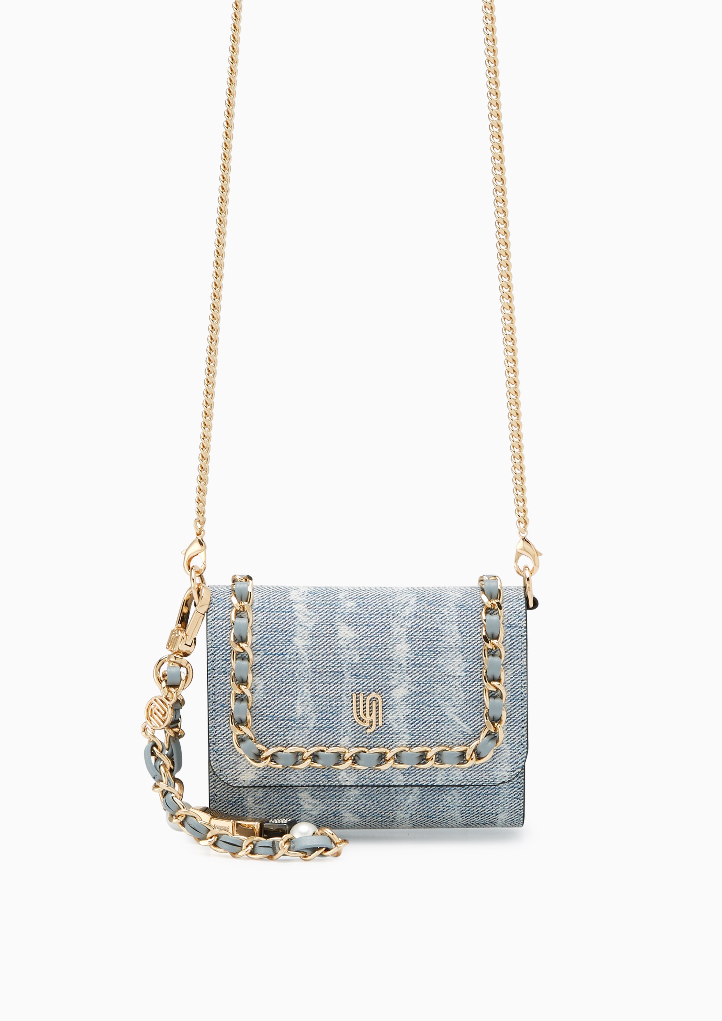 Mika Infinite Short Wallet - Light Blue