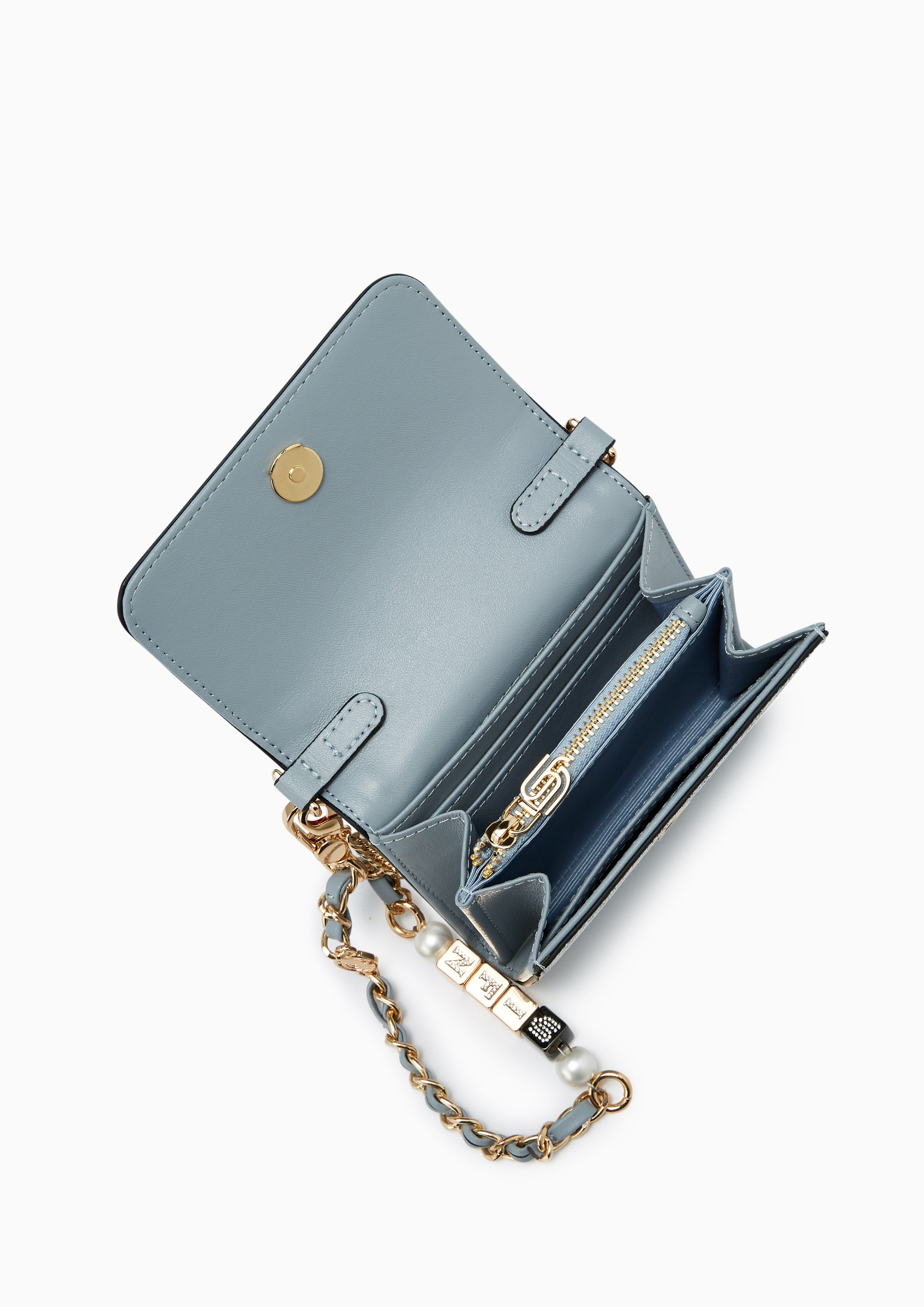 Mika Infinite Short Wallet - Light Blue