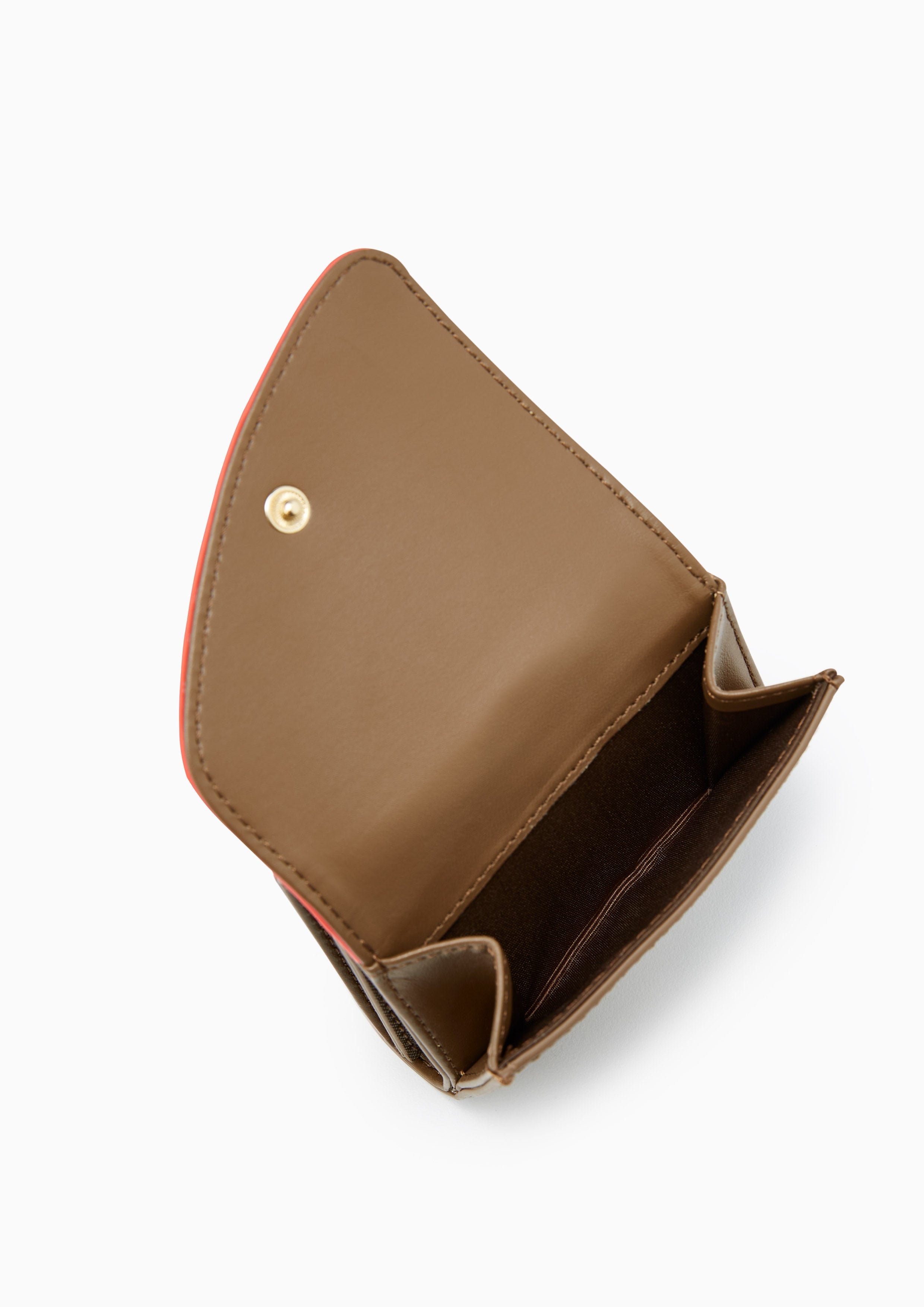 Maddie Fold Wallet - Dark Brown