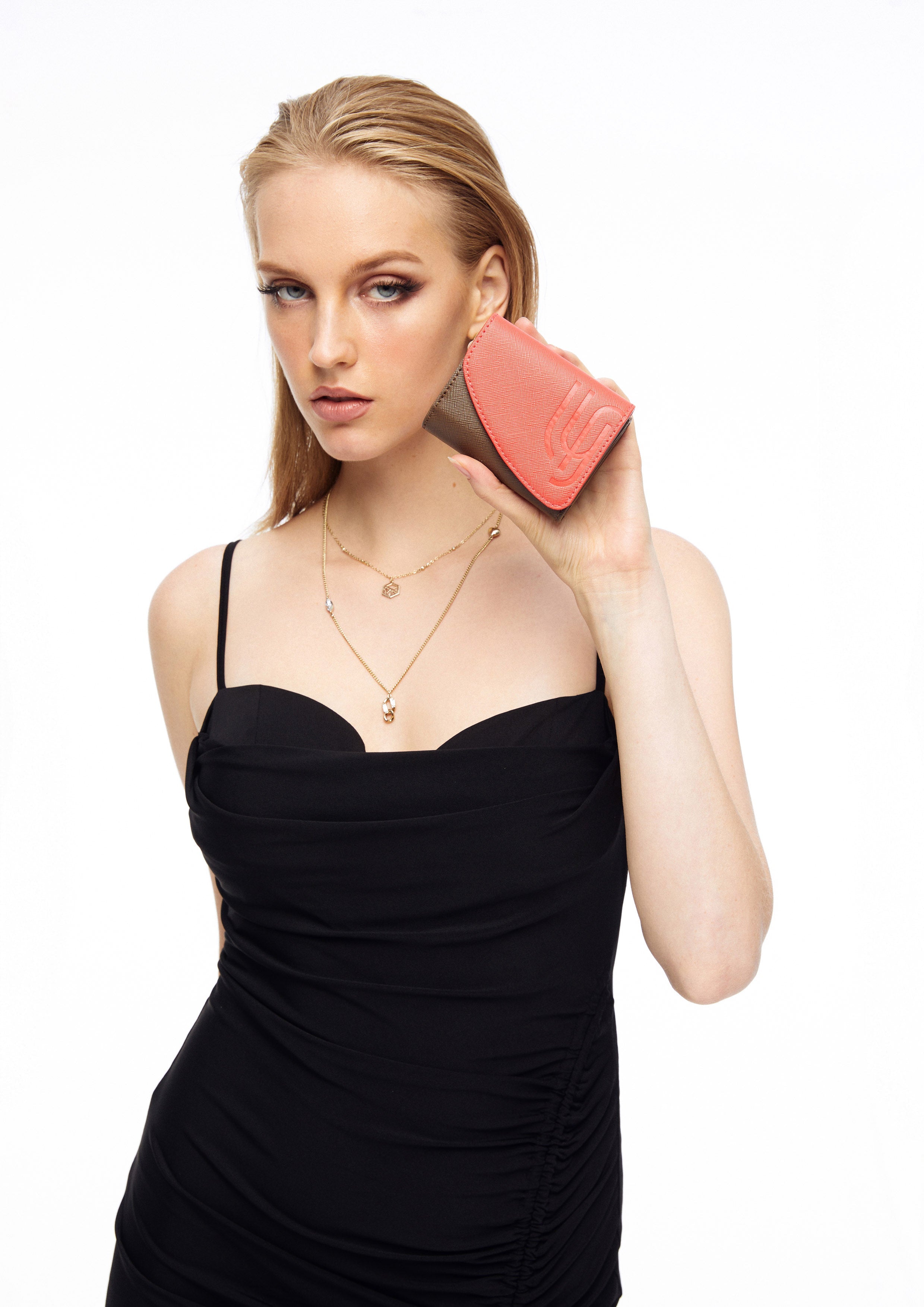Maddie Fold Wallet - Dark Brown